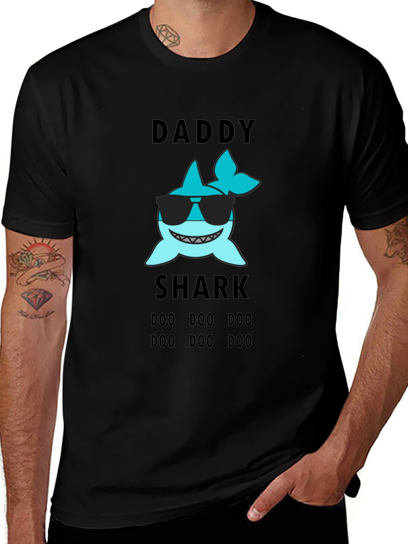 Variant 20 of Daddy Shark T-Shirt - Doo Doo Doo