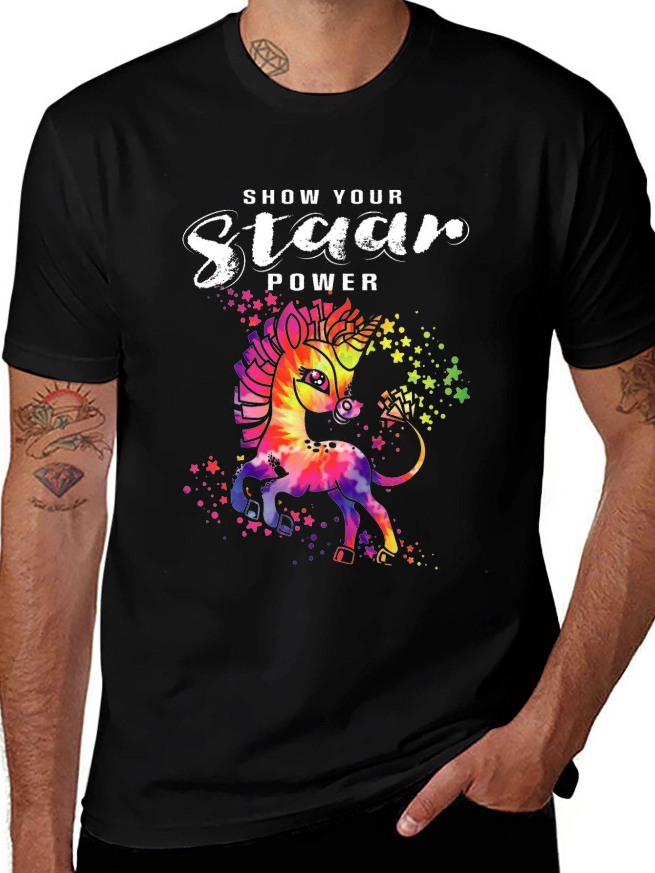 Variant 17 of Unicorn Power T-Shirt - Show Your Star Quality