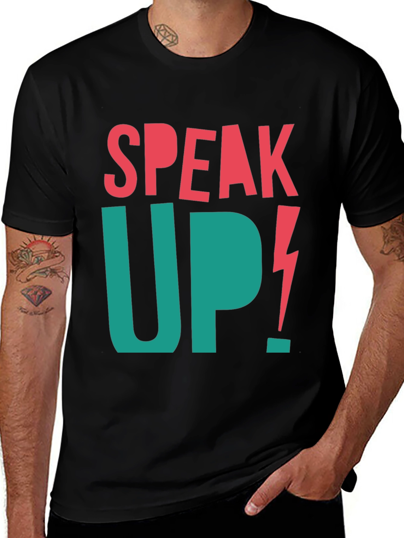 Variant 7 of Speak Up Graphic Tee