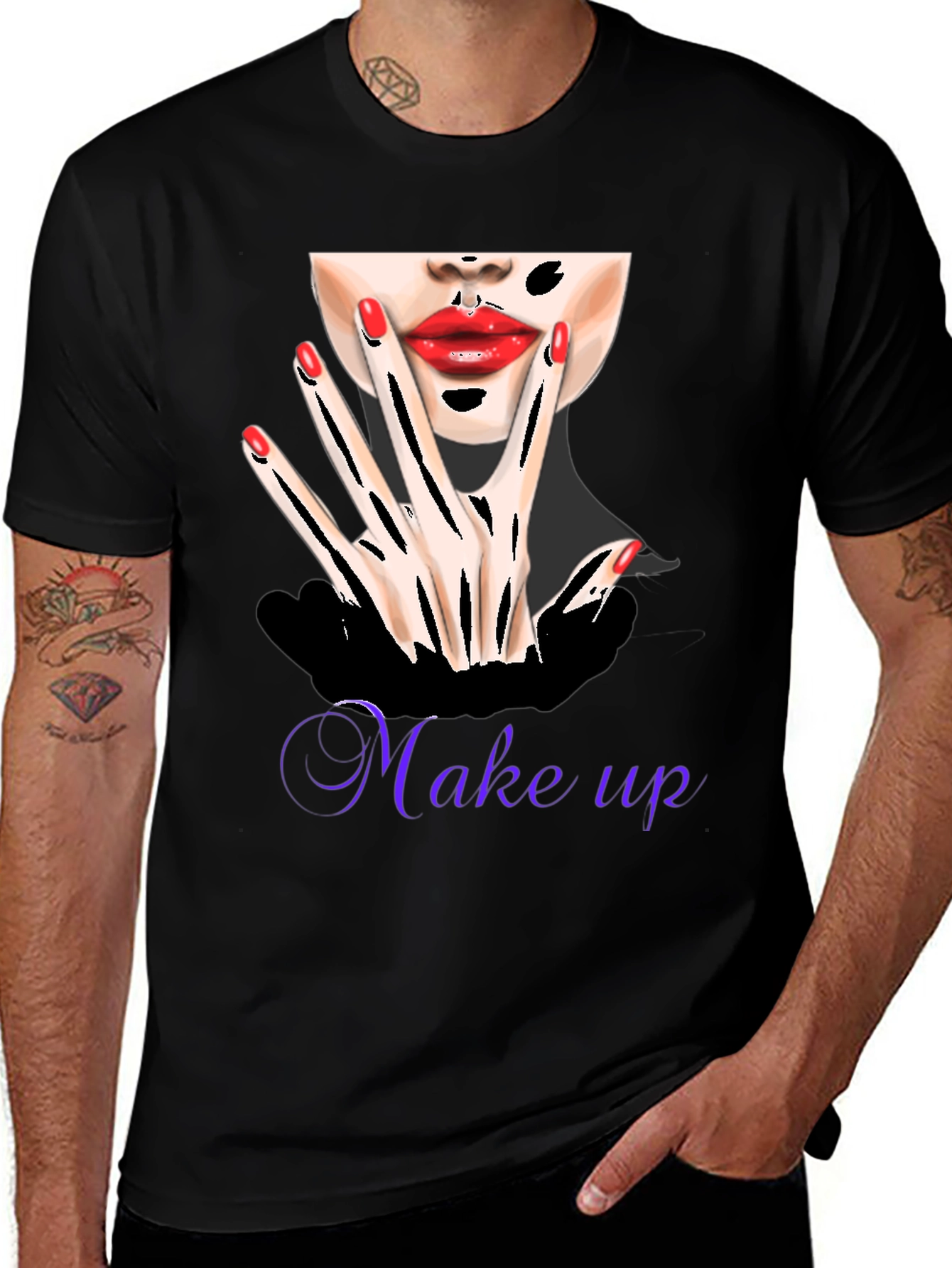 Variant 12 of Makeup Artist T-Shirt - Stylish Fashion Tee