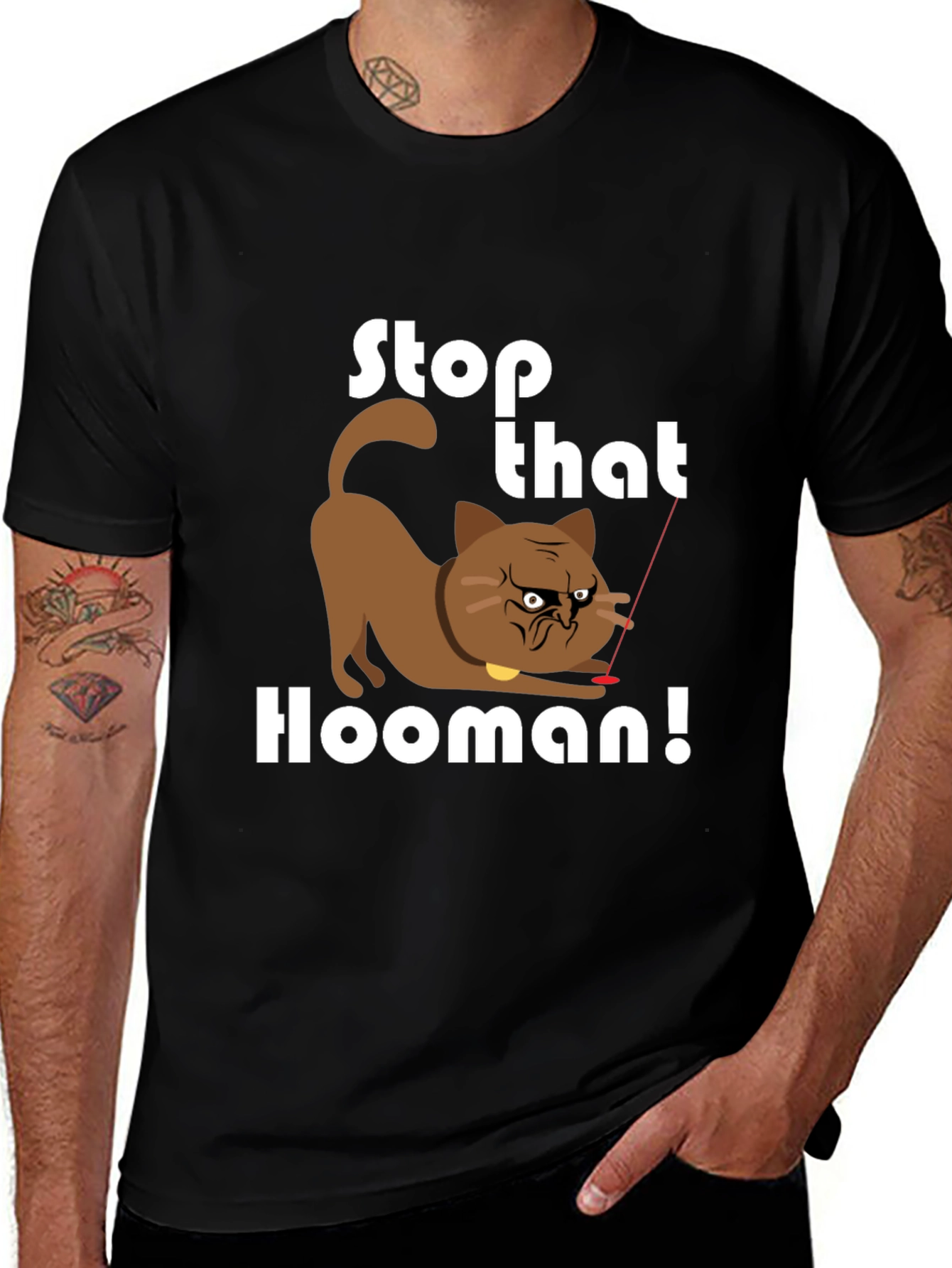 Variant 21 of Stop That Hooman T-Shirt