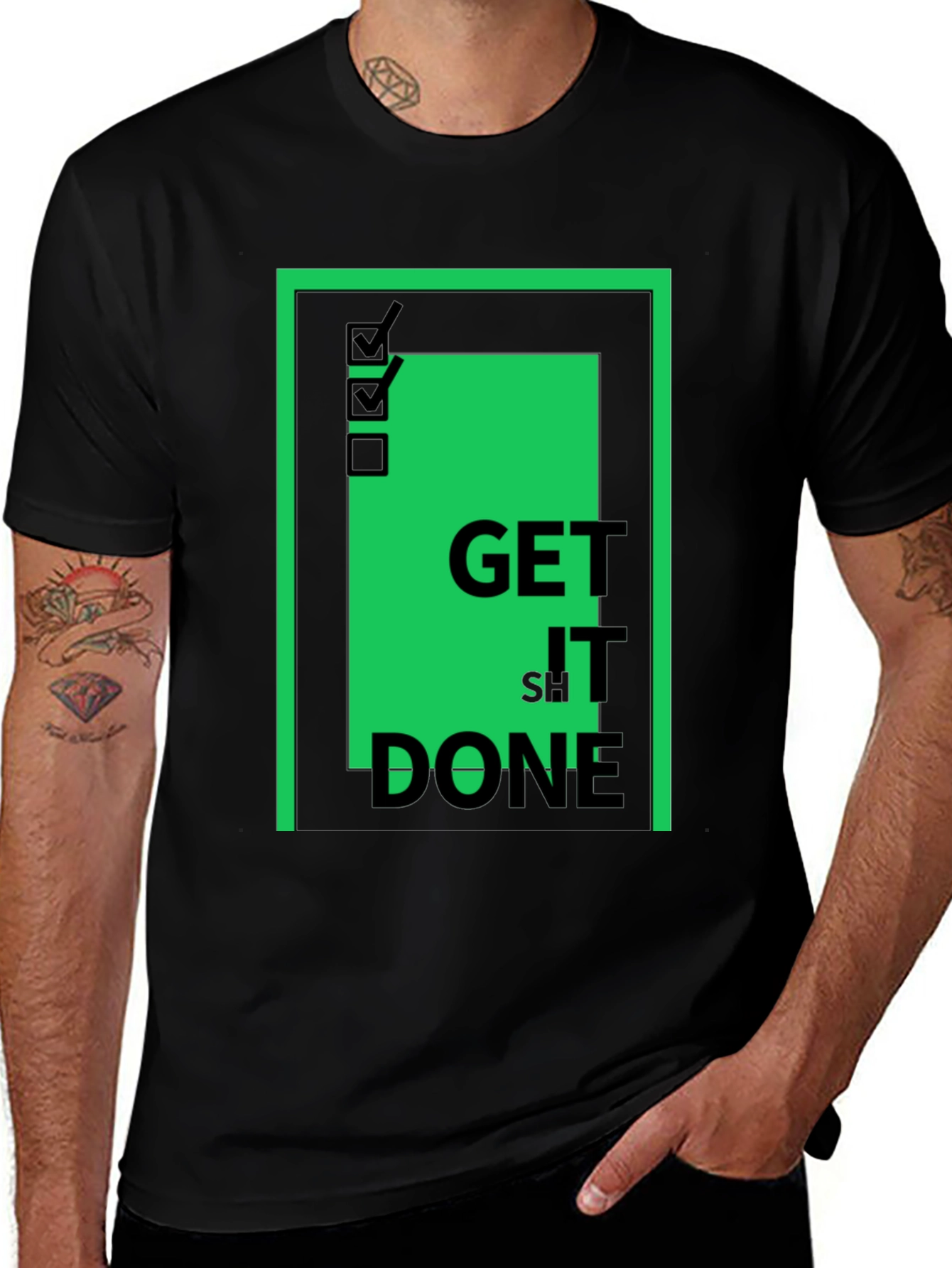 Get It Done Checklist T-Shirt