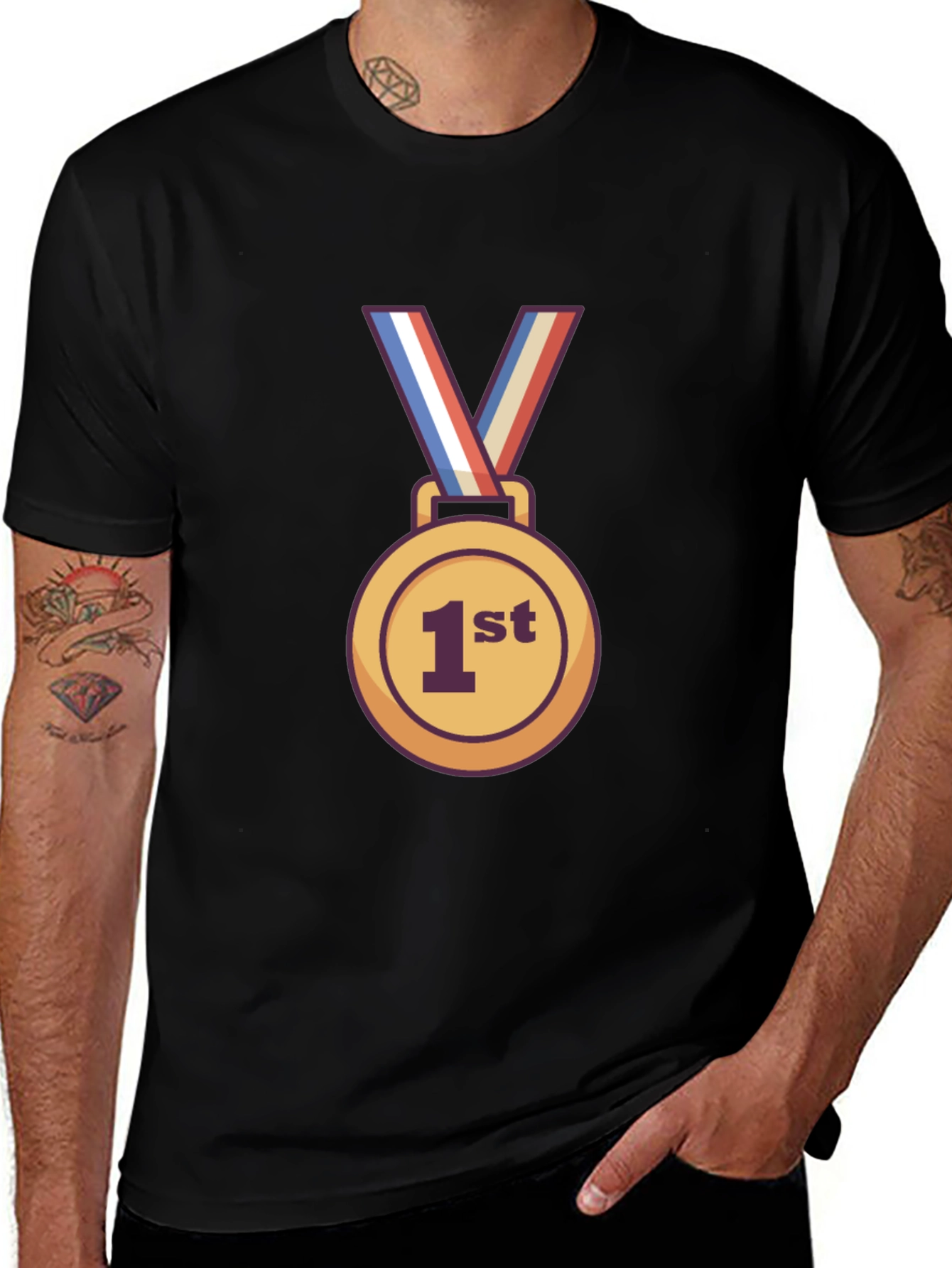 Variant 24 of Champion First Place Medal T-Shirt