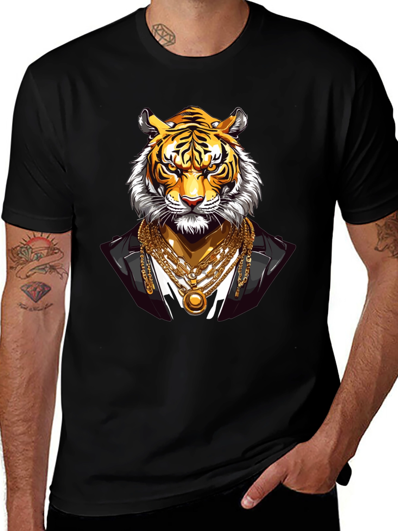 Variant 27 of Tiger Boss T-Shirt
