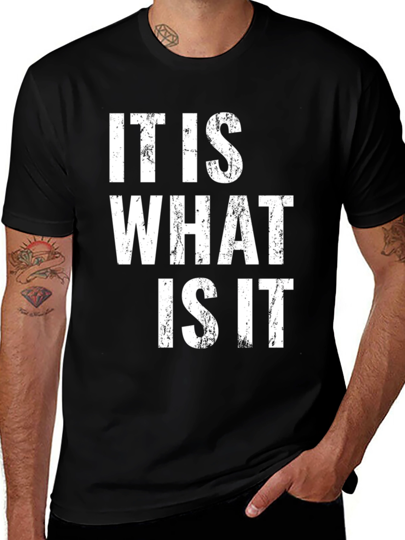 Variant 4 of It Is What It Is Graphic Tee