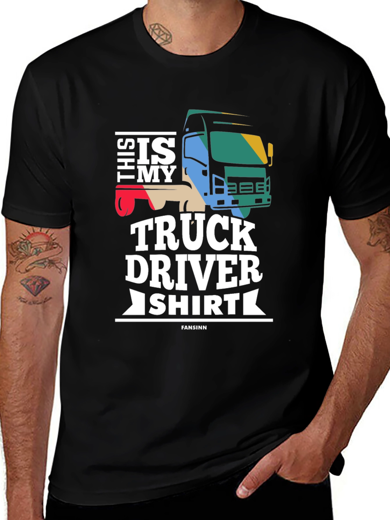 Variant 14 of Truck Driver Shirt - This Is My Truck Driver Shirt