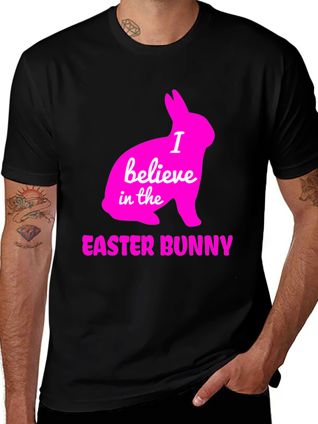 I Believe in the Easter Bunny T-Shirt