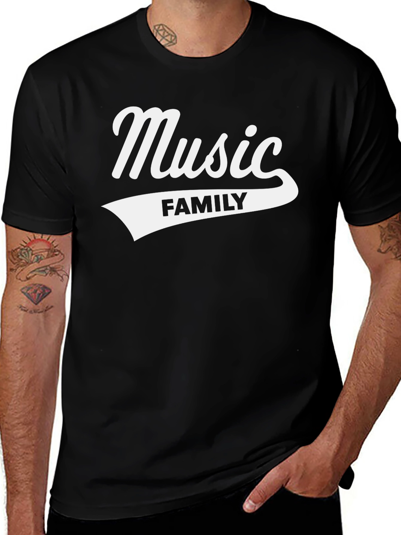 Variant 13 of Music Family T-Shirt - Stylish Comfort