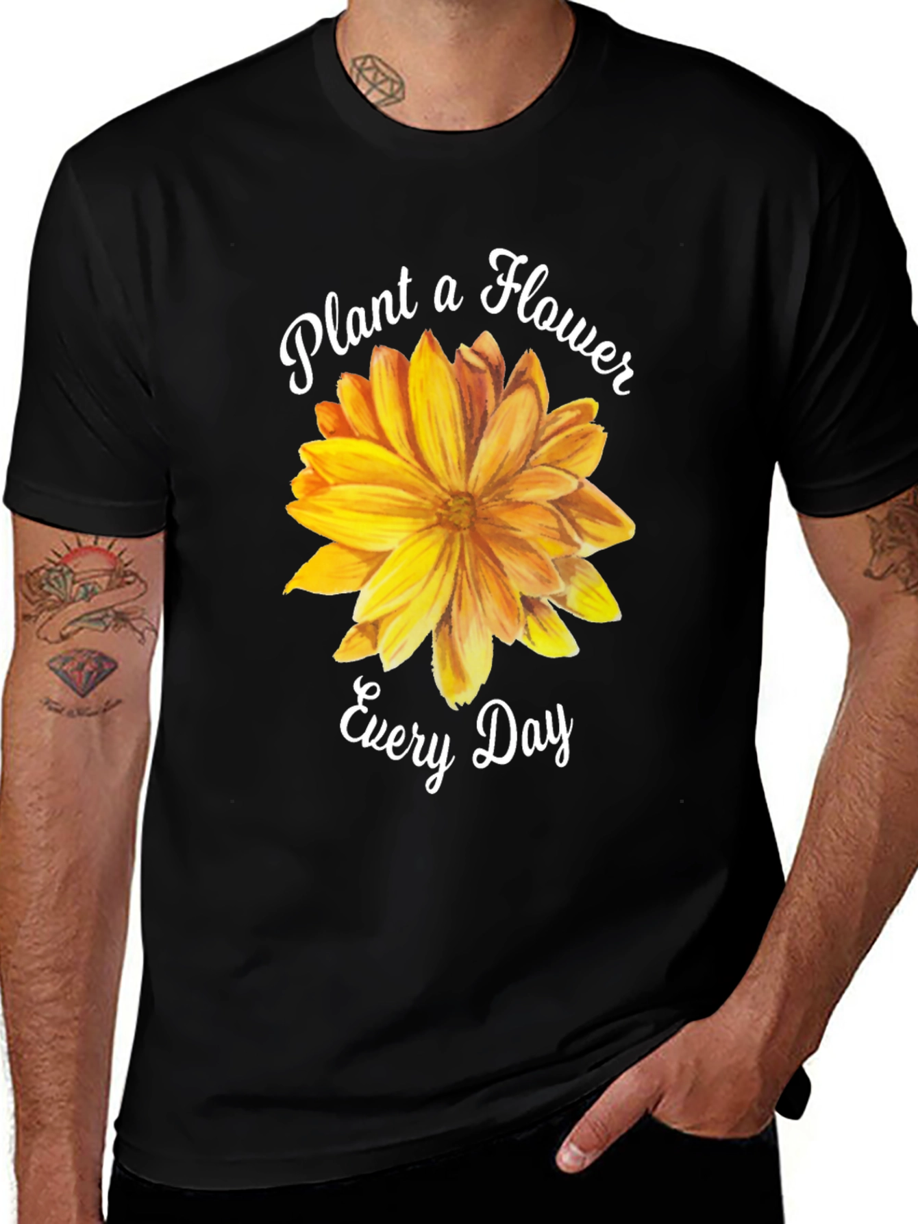 Variant 30 of Plant a Flower Every Day T-Shirt