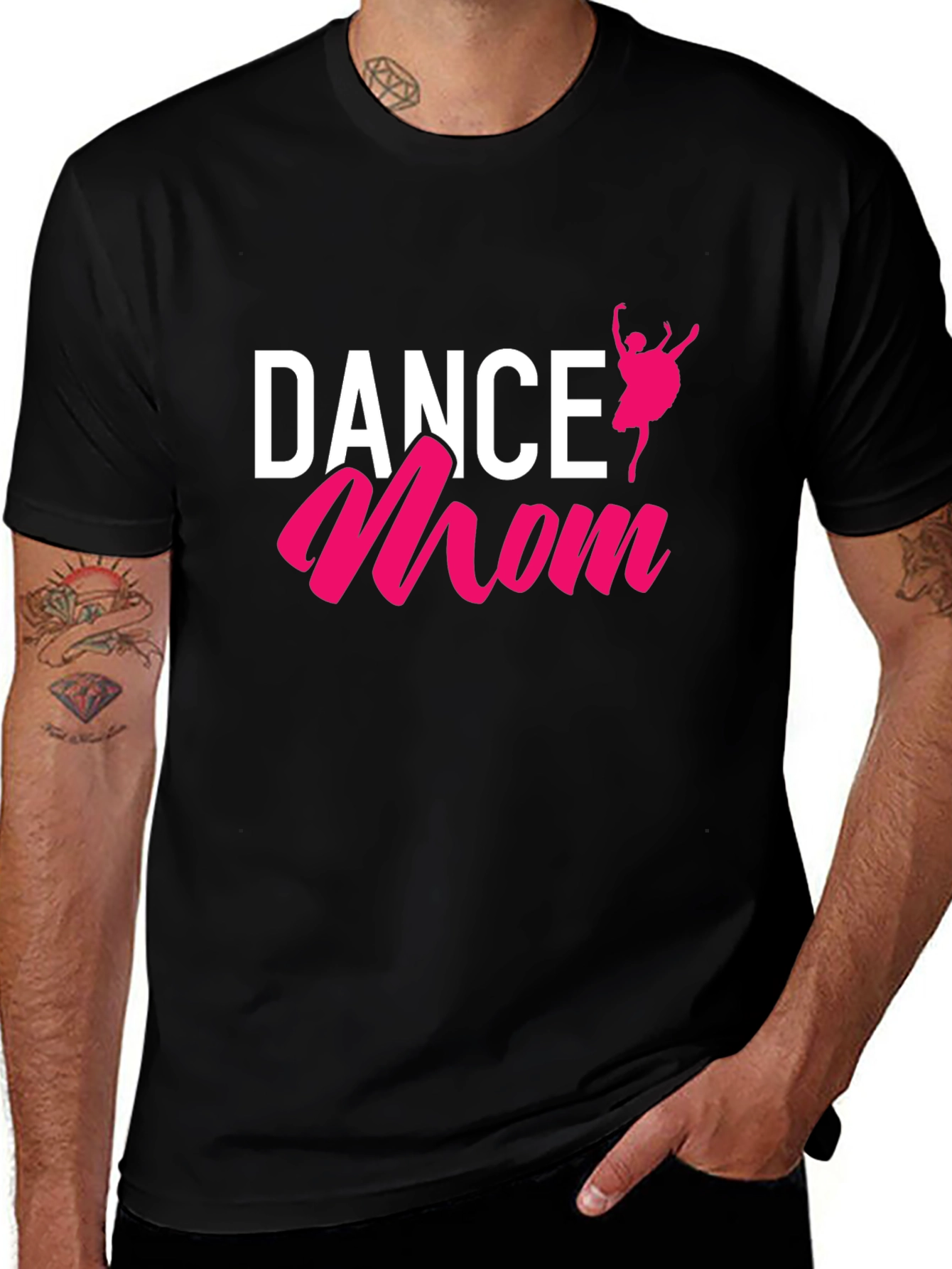 Variant 25 of Dance Mom T-Shirt - Black, Graphic Tee
