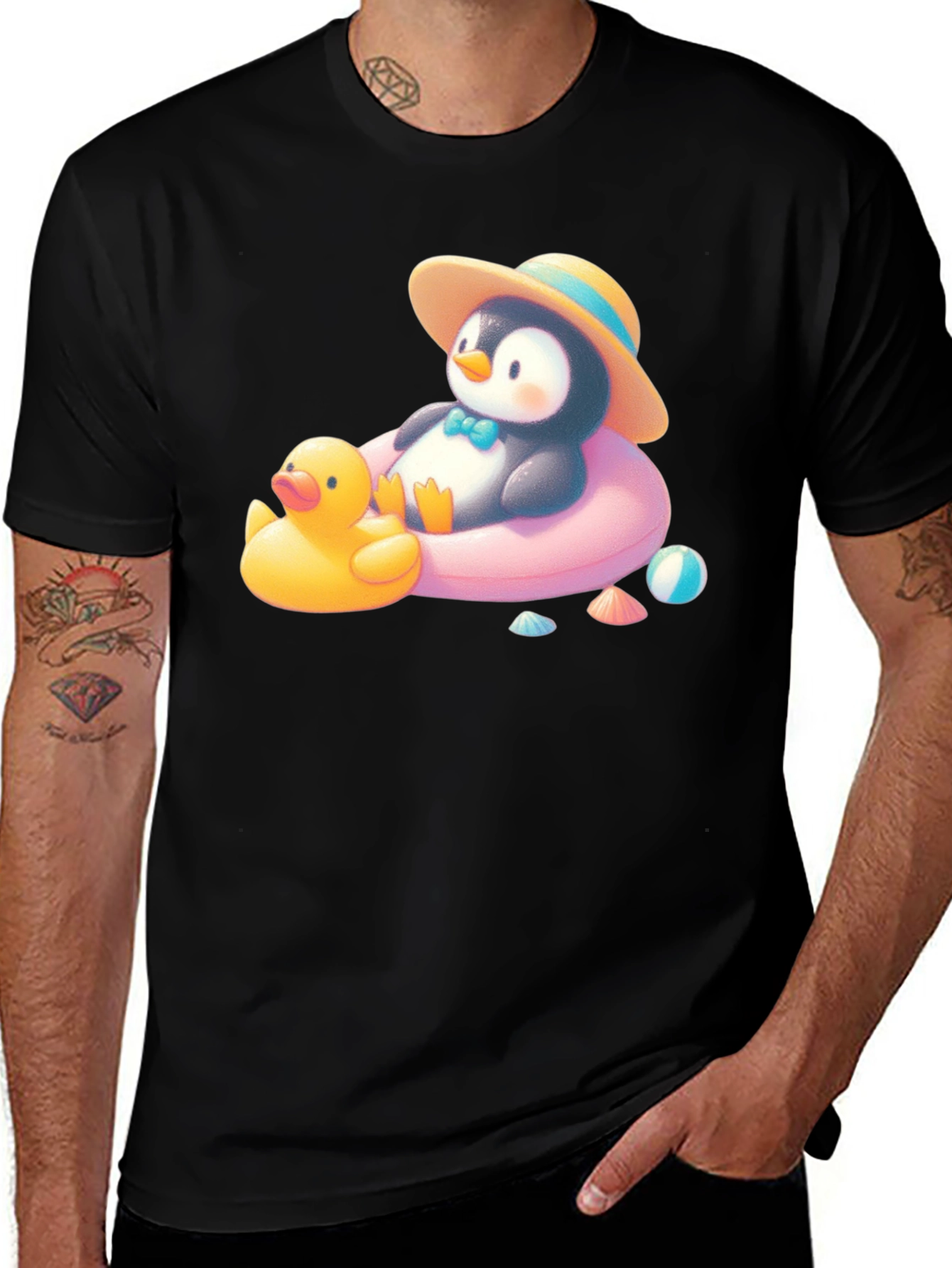 Variant 12 of Cute Penguin T-Shirt