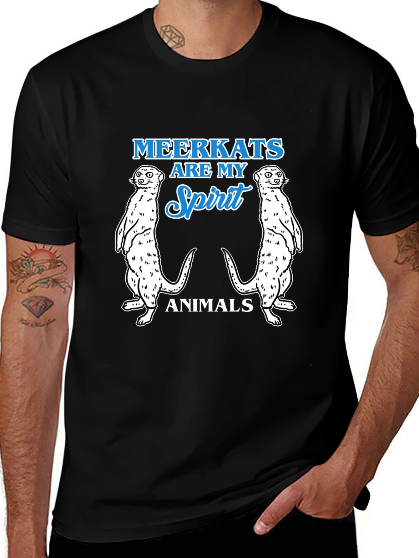 Variant 18 of Meerkat Spirit Animals Graphic T-Shirt