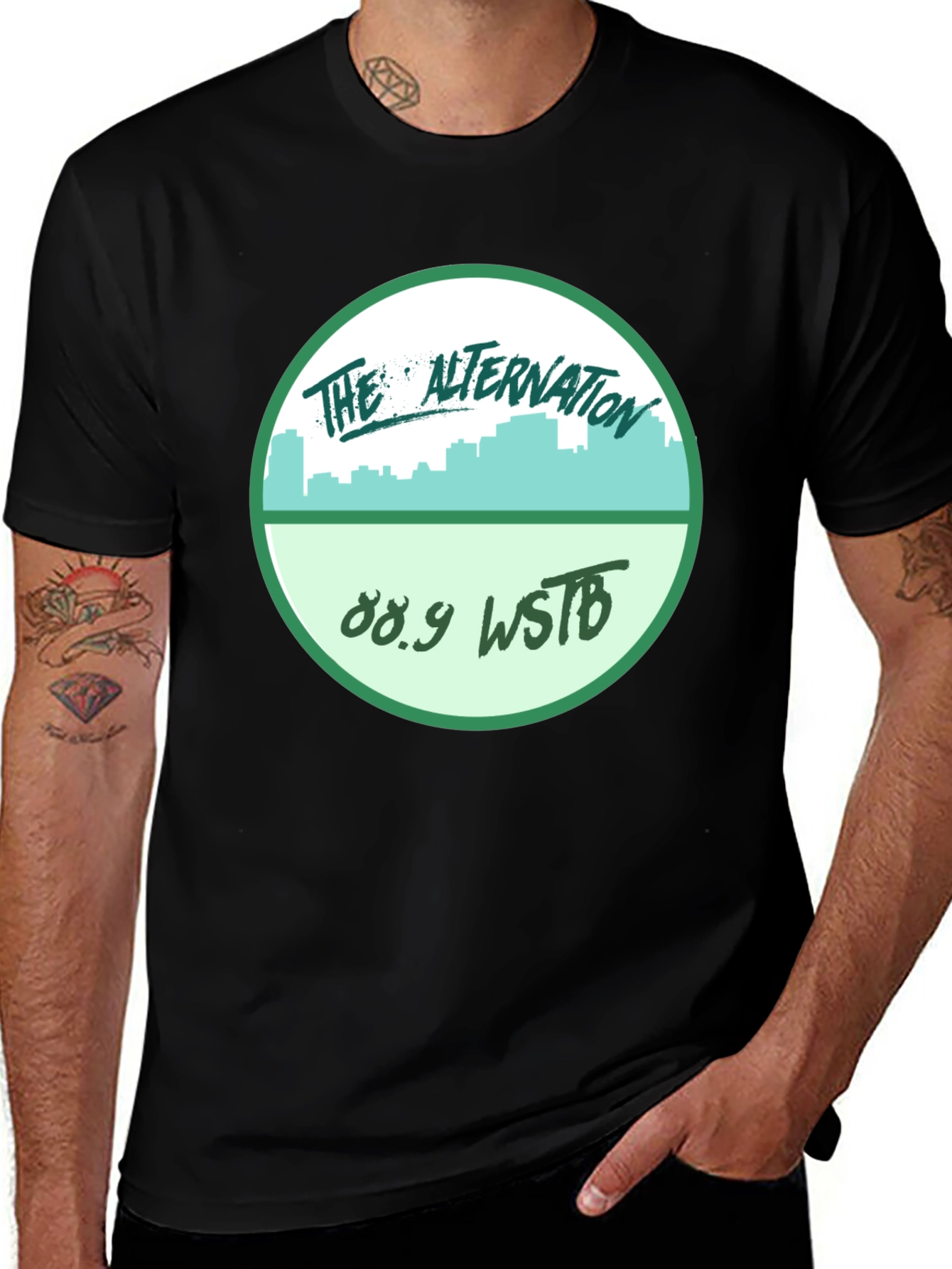 Variant 15 of The AlterNation 88.9 WSTB Black T-Shirt