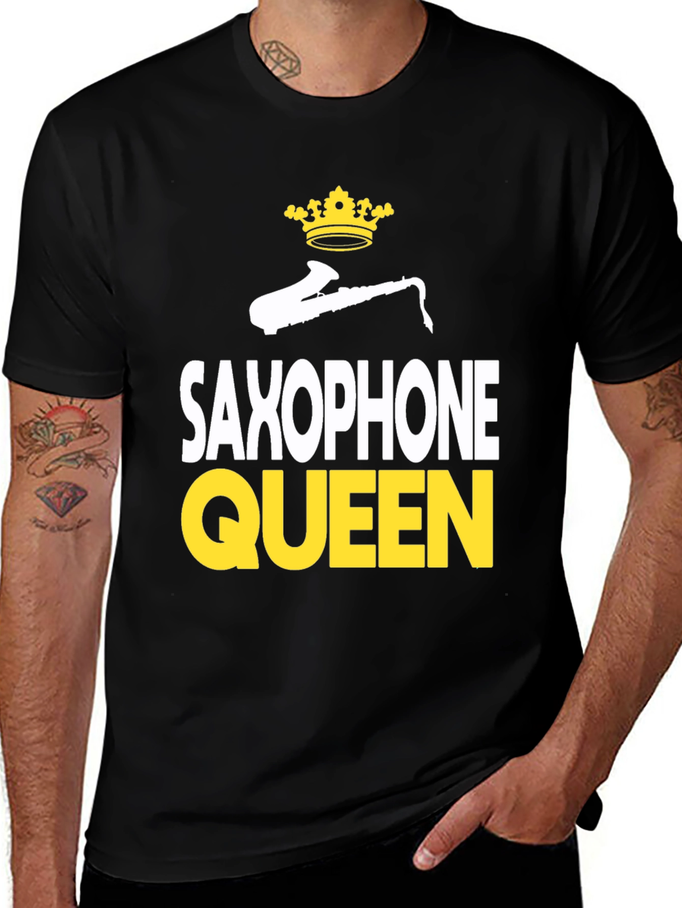 Variant 28 of Saxophone Queen Graphic T-Shirt