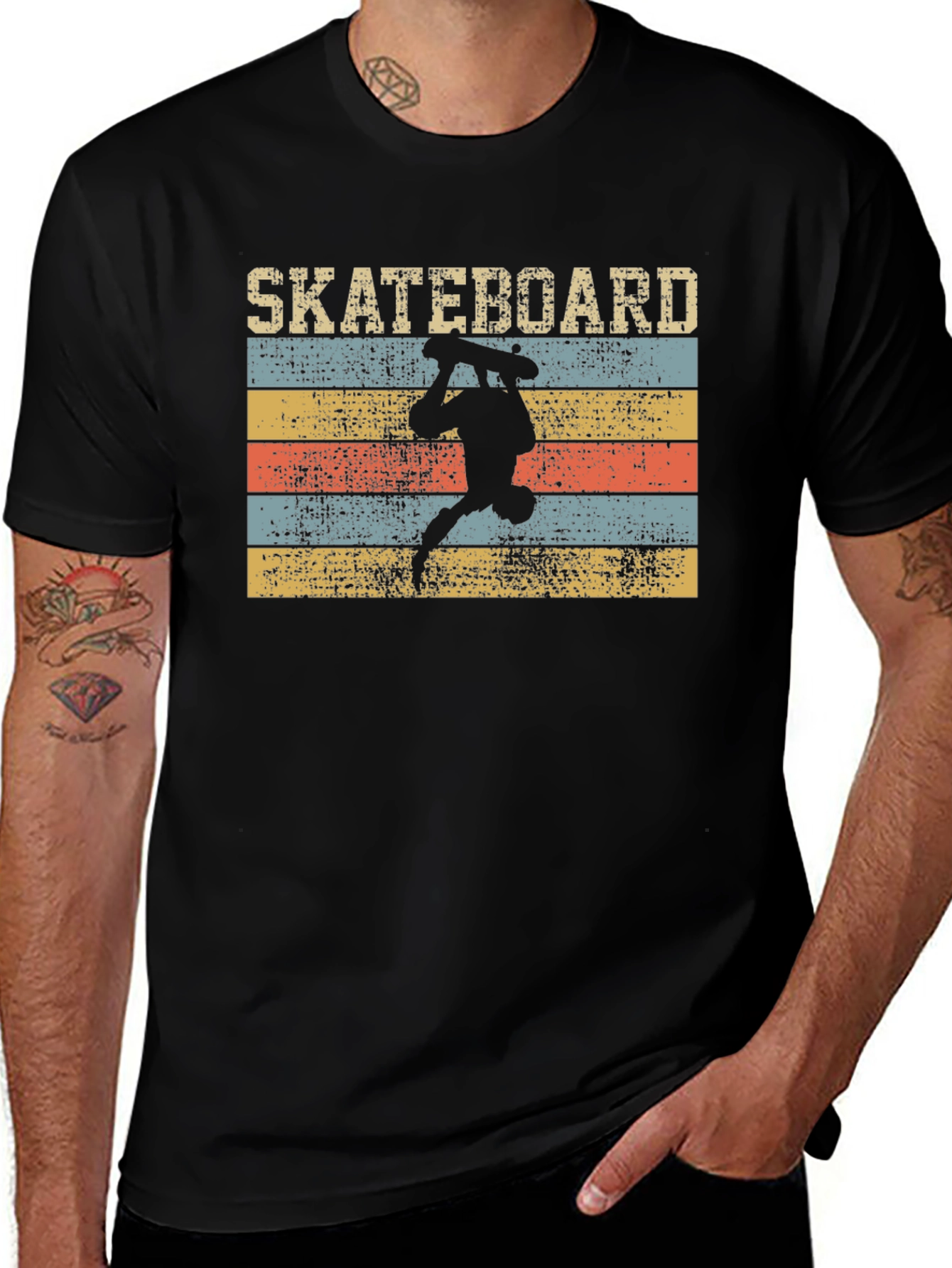 Variant 8 of Vintage Skateboard Graphic Tee