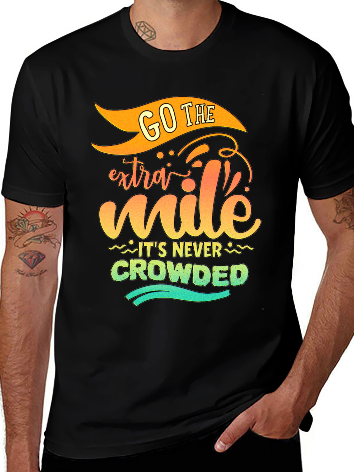 Variant 10 of Go The Extra Mile - Graphic Tee