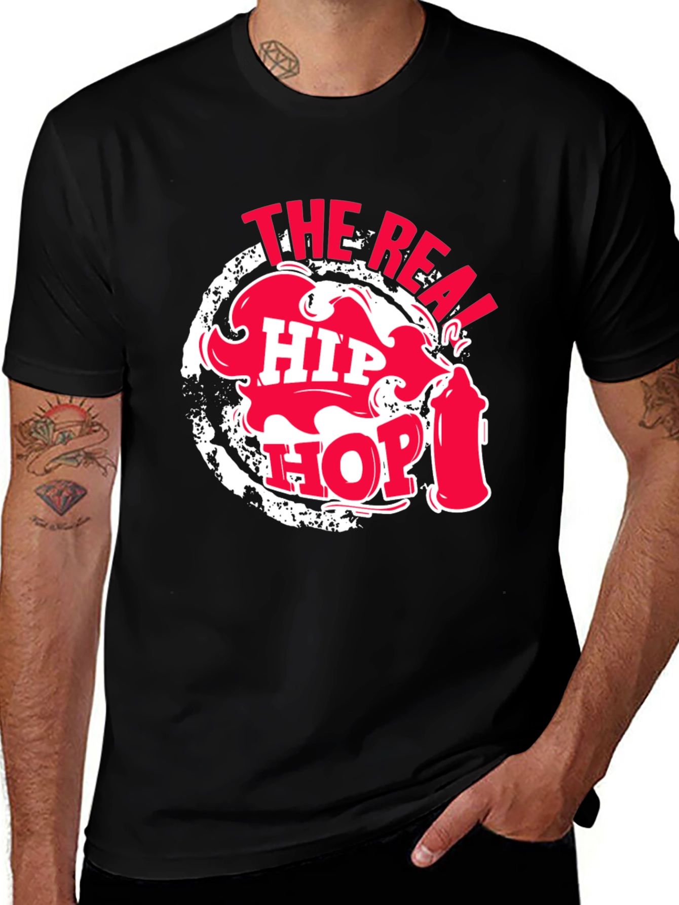 Variant 29 of The Real Hip Hop Graphic T-Shirt