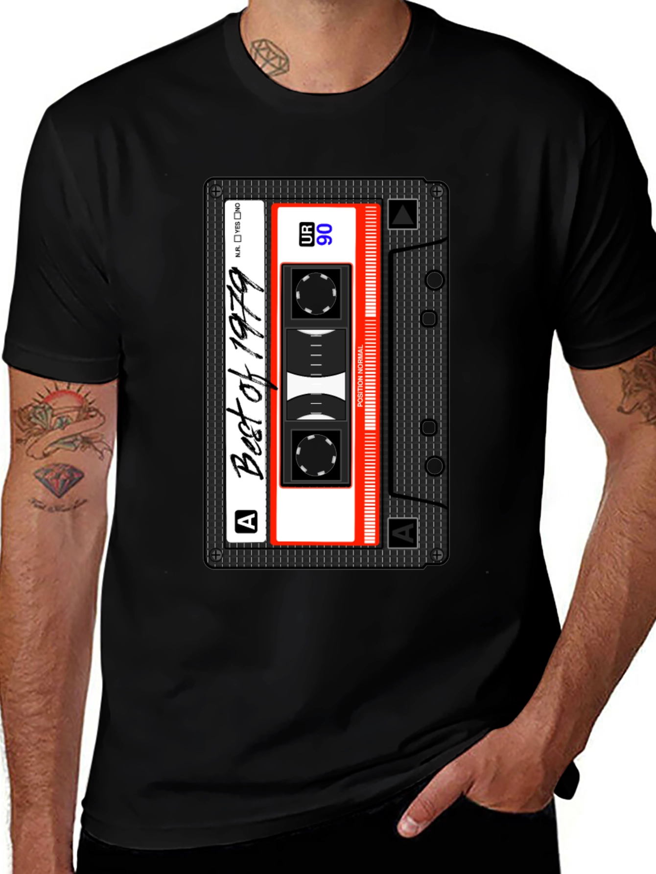 Variant 15 of Best of 1979 Cassette Tape Graphic Tee