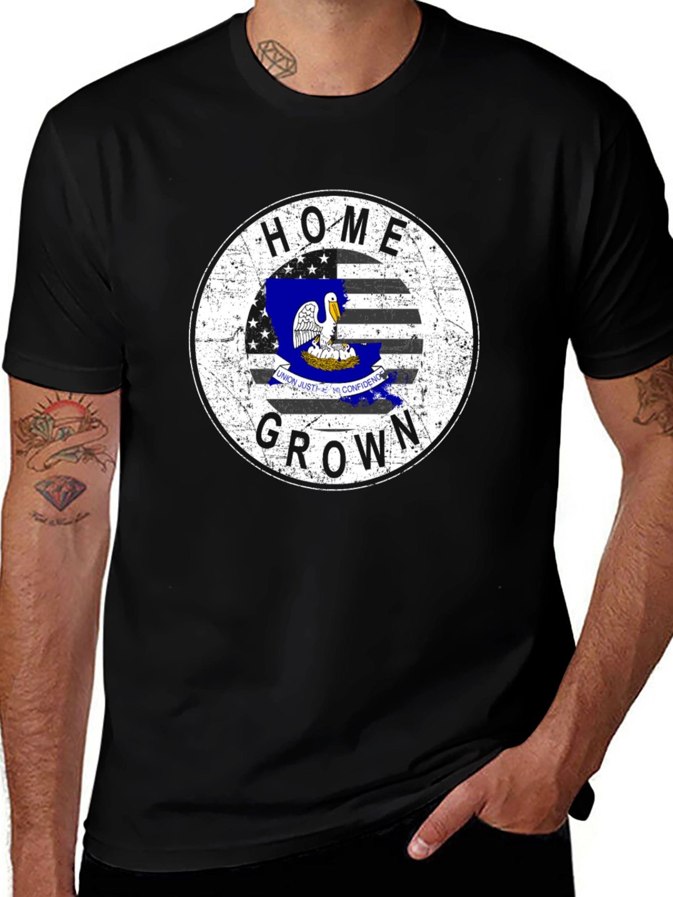 Variant 24 of Home Grown State Pride T-Shirt