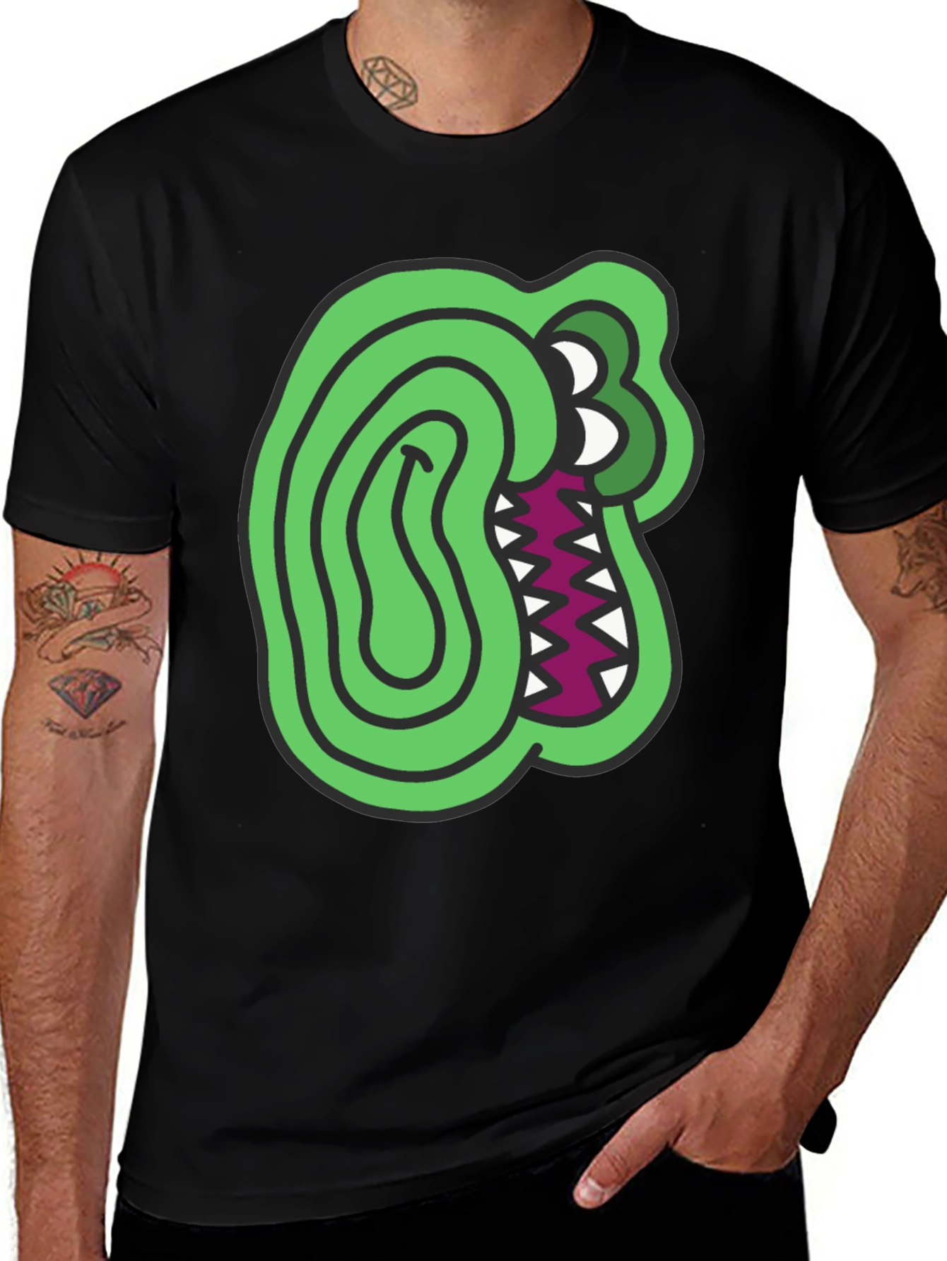 Variant 25 of Monster Graphic Tee - Unique Print