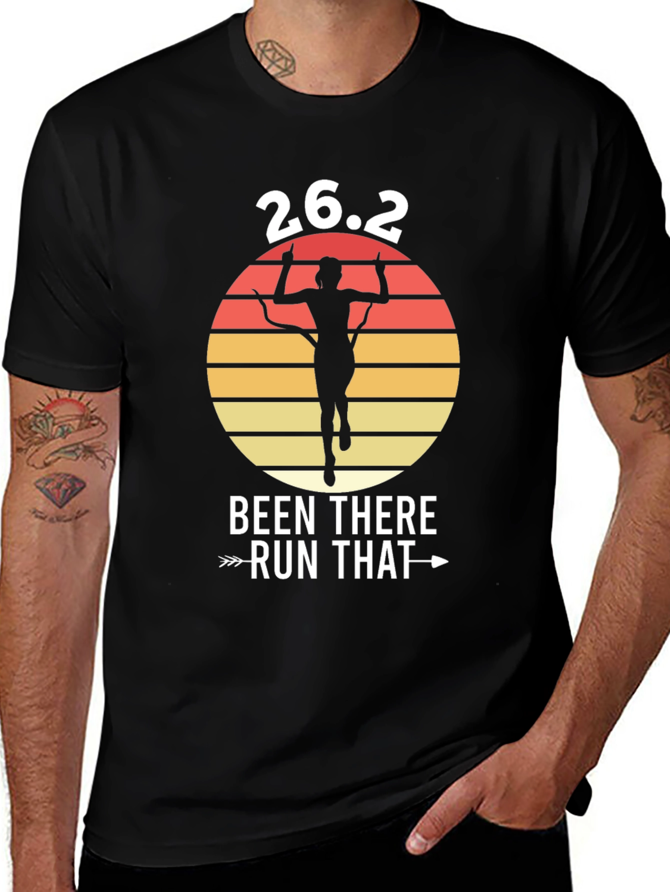 Variant 24 of 26.2 Been There Run That Marathon T-Shirt