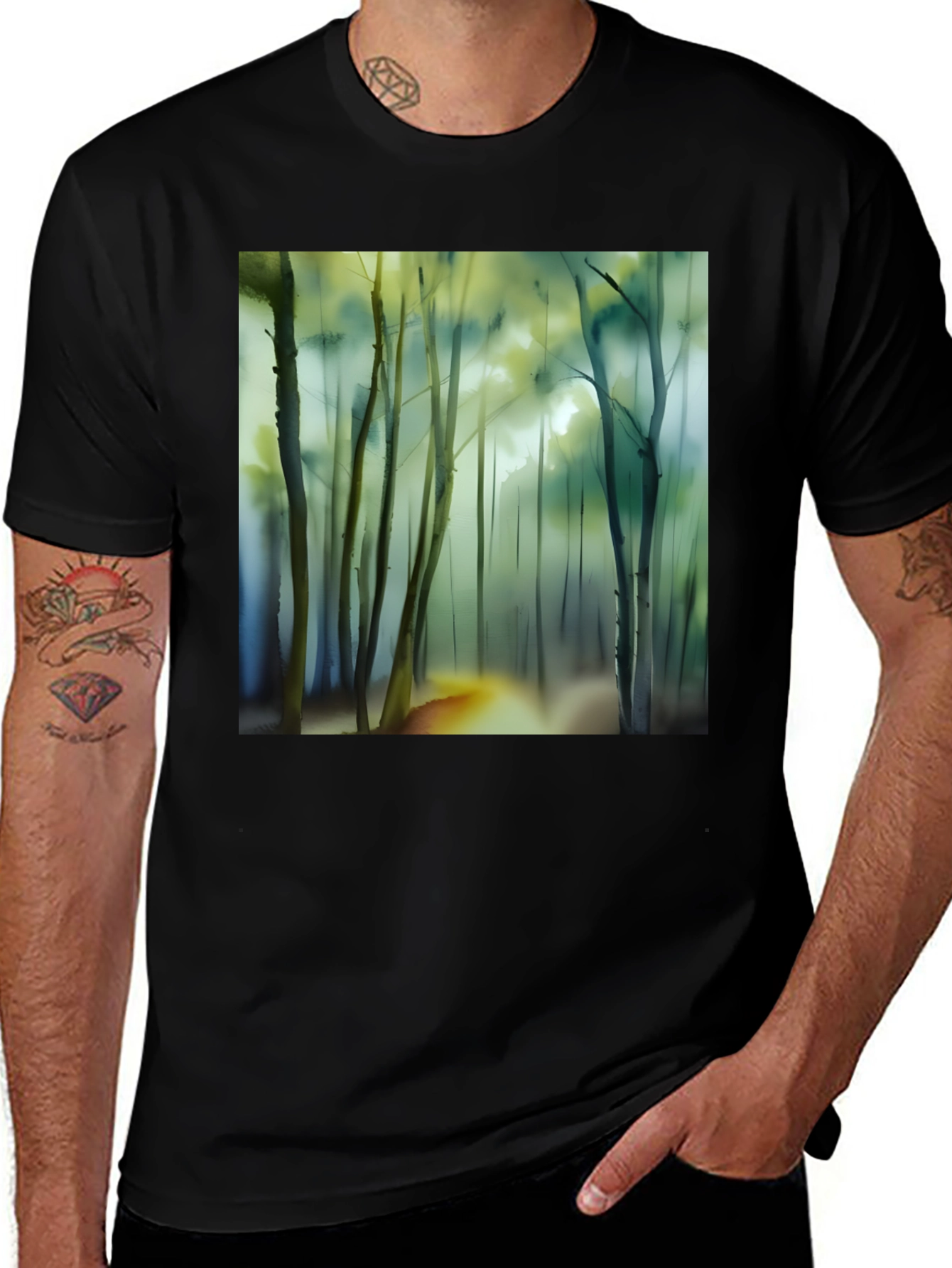 Variant 16 of Forest Impression Tee