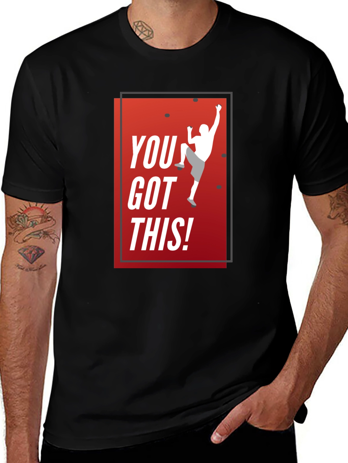 Variant 21 of Motivational You Got This! Climbing T-Shirt