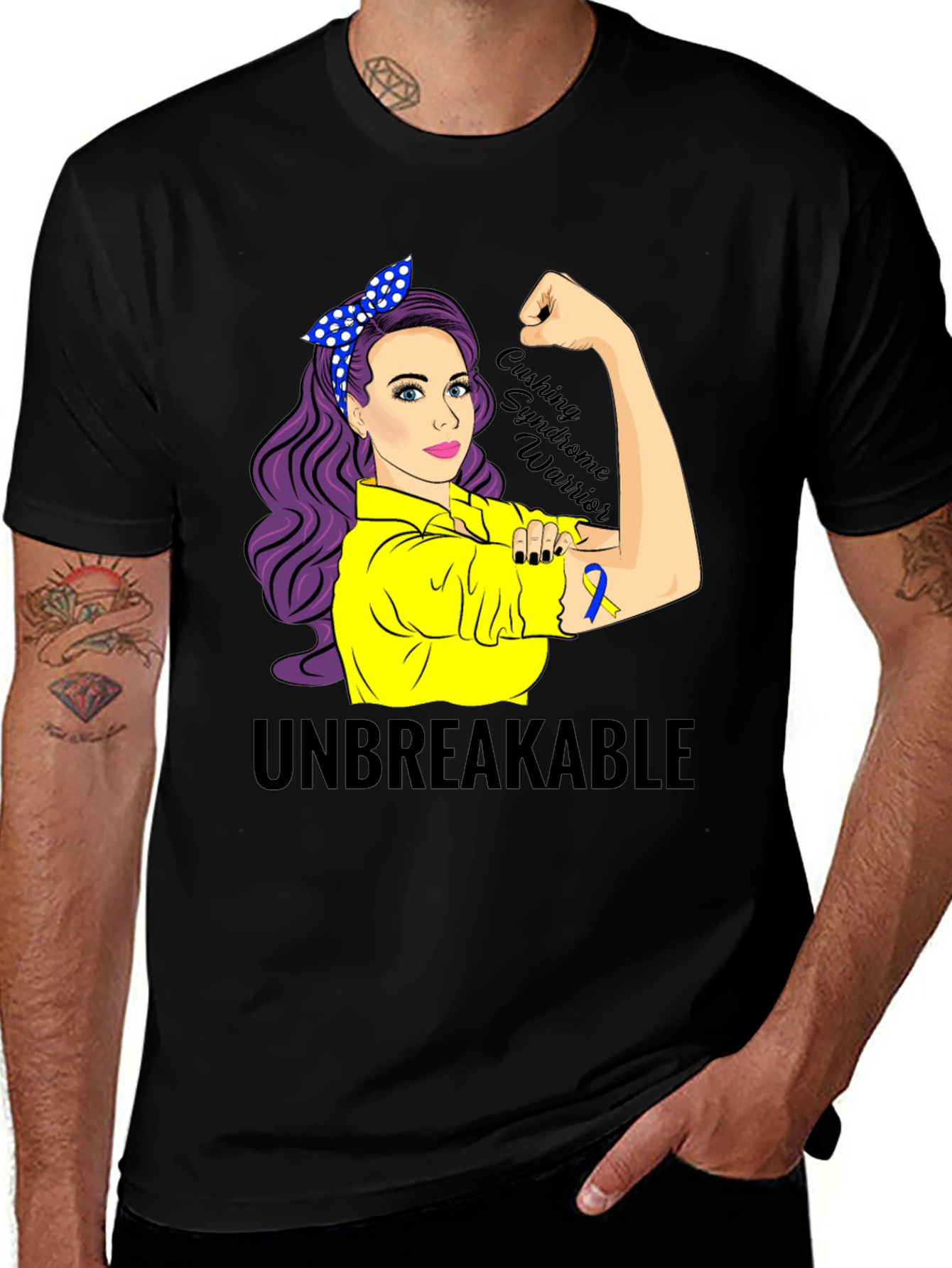 Unbreakable Cushing Syndrome Warrior T-Shirt