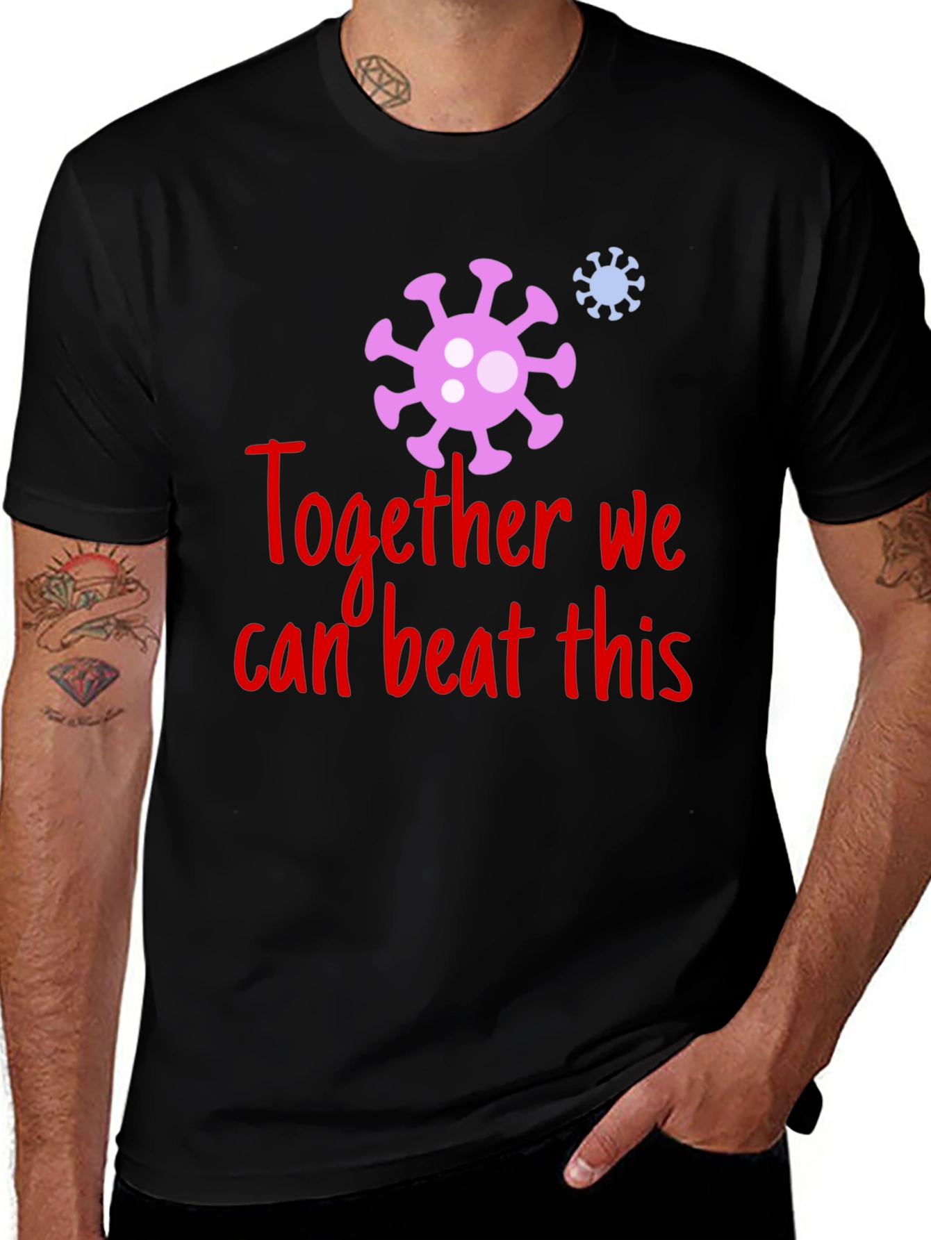 Variant 30 of Together We Can Beat This Graphic Tee
