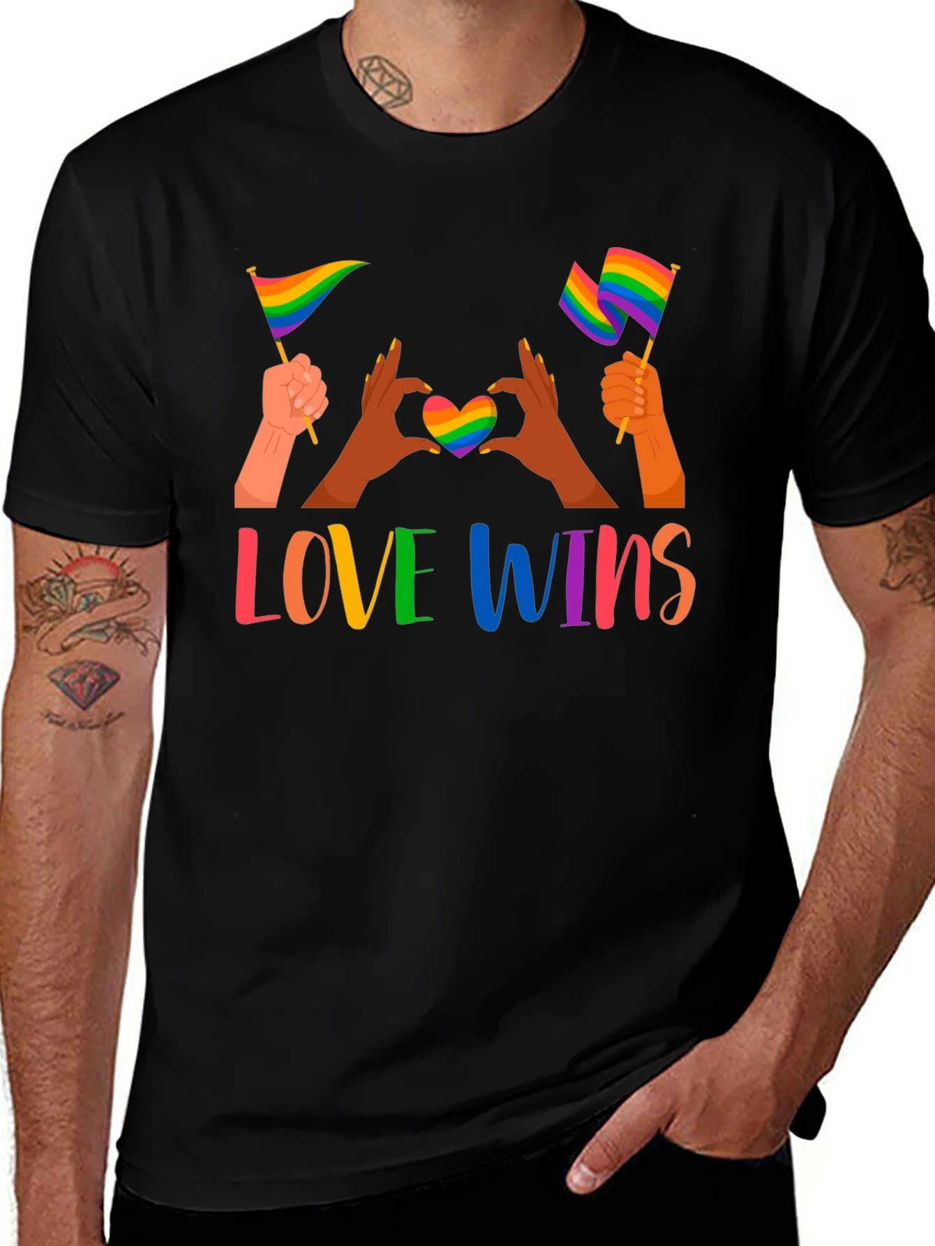 Variant 18 of Love Wins Pride T-Shirt