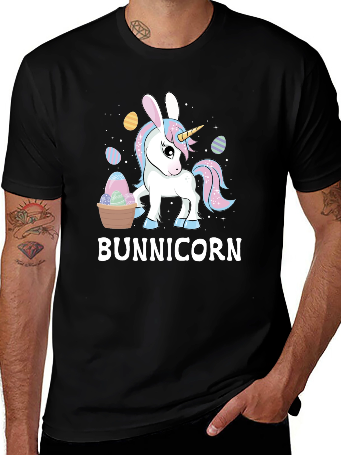Bunicorn Easter Graphic Tee