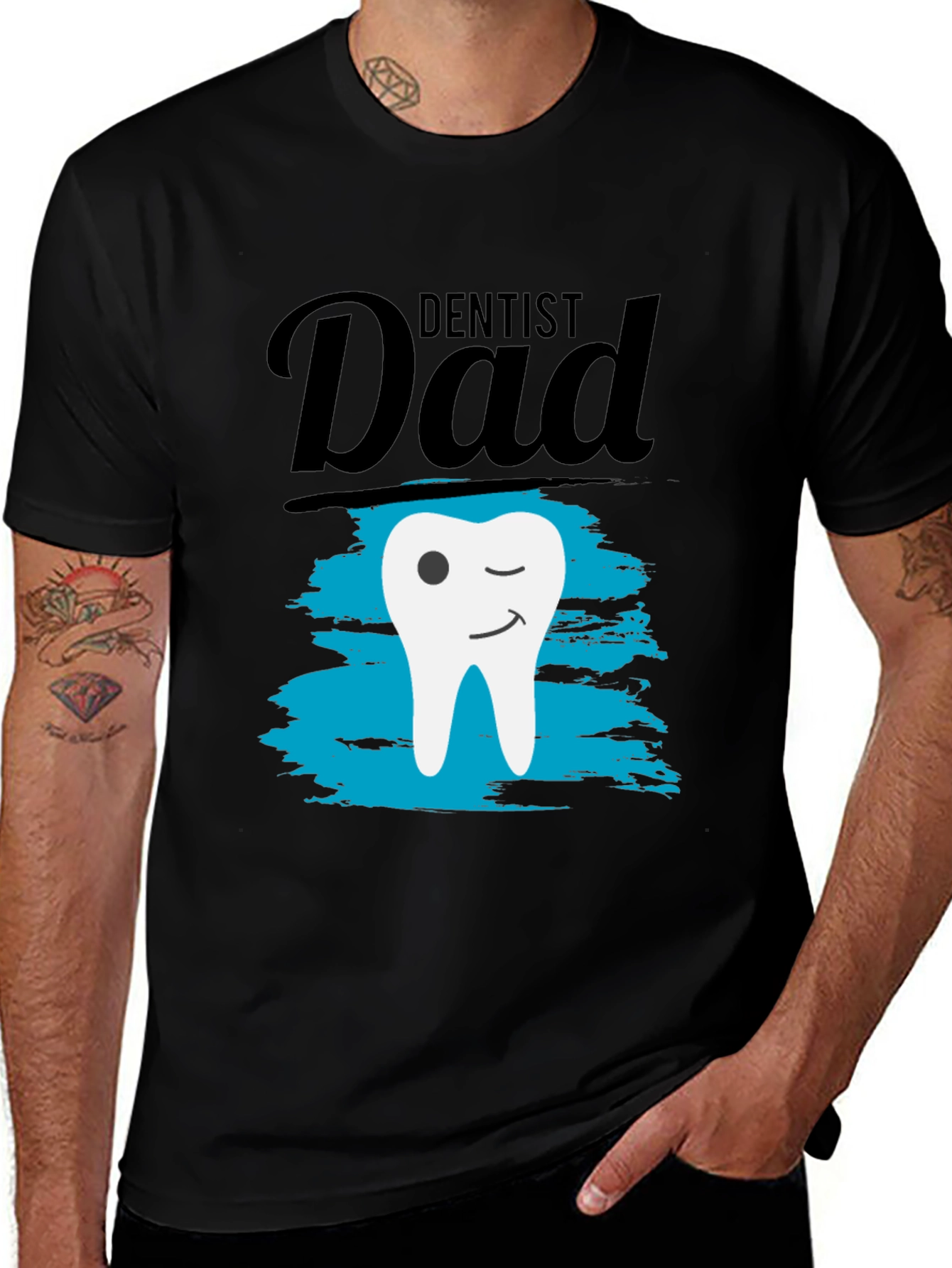 Variant 25 of Dentist Dad T-Shirt - Fun Dental Tee for Dads