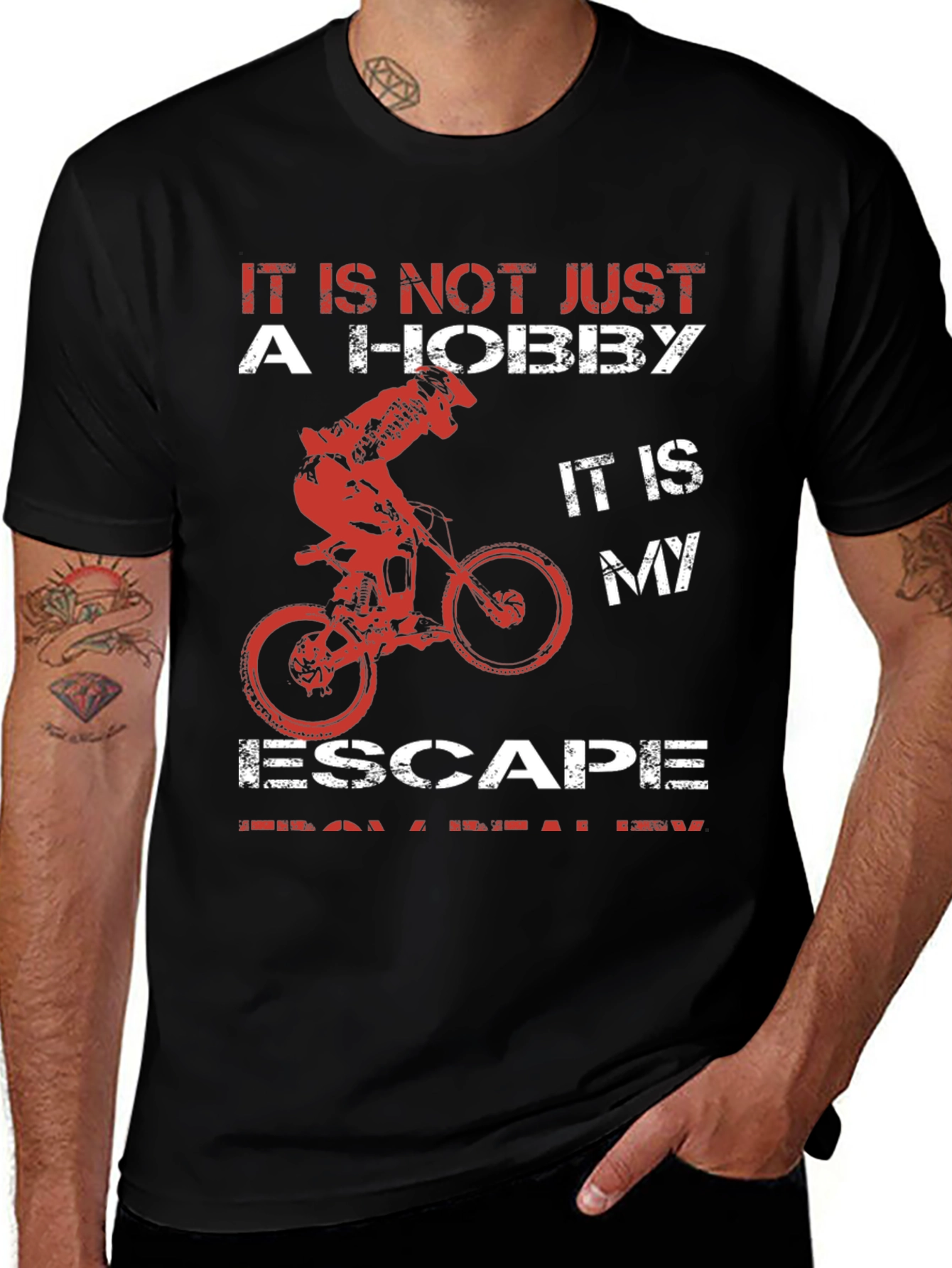 Mountain Bike Escape Graphic T-Shirt