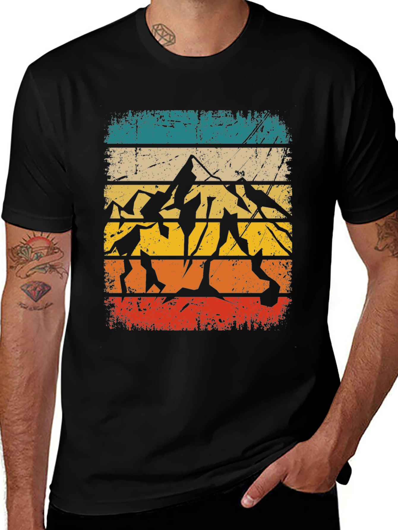 Variant 10 of Vintage Mountain Range Graphic T-Shirt