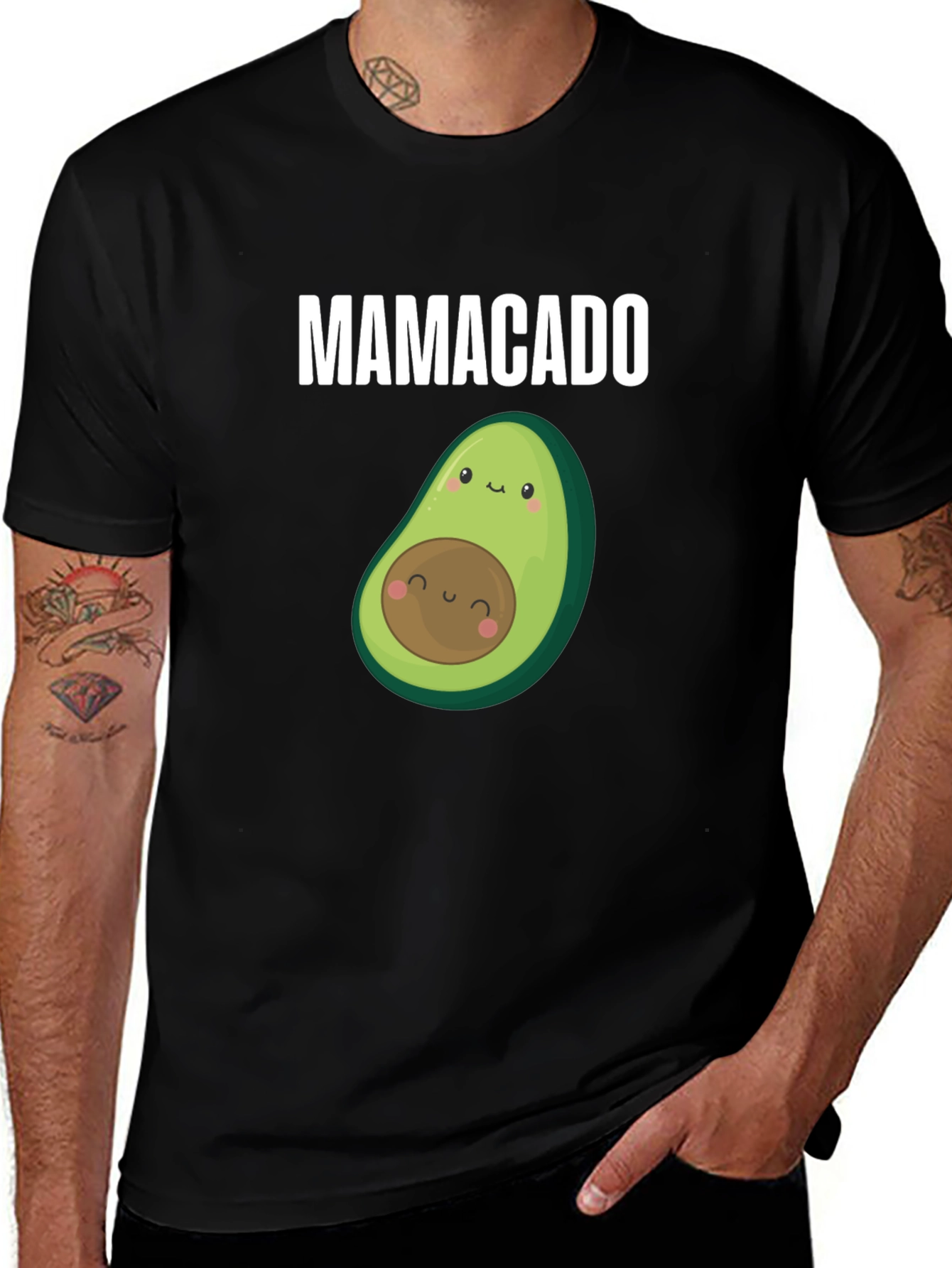 Mamacado Cute Avocado Mother's Day T-Shirt