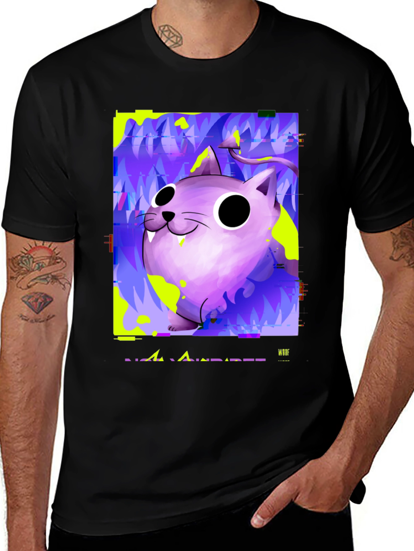 Variant 27 of Devil Cat Graphic T-Shirt