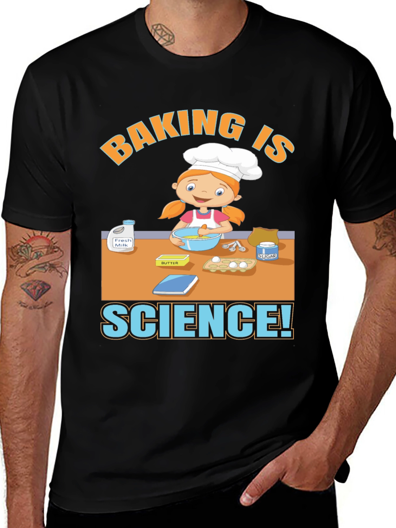 Variant 18 of Baking is Science T-Shirt, Funny Cook Tee