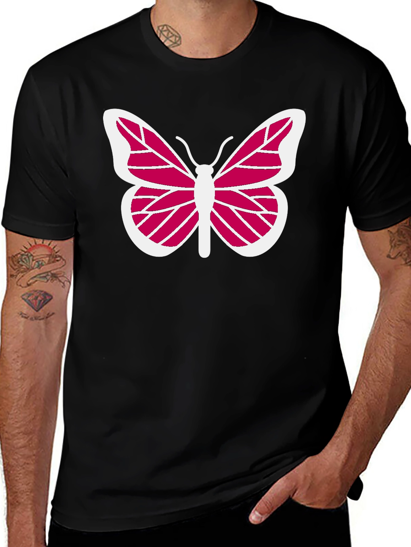 Variant 4 of Butterfly Graphic Tee - Stylish Everyday Wear