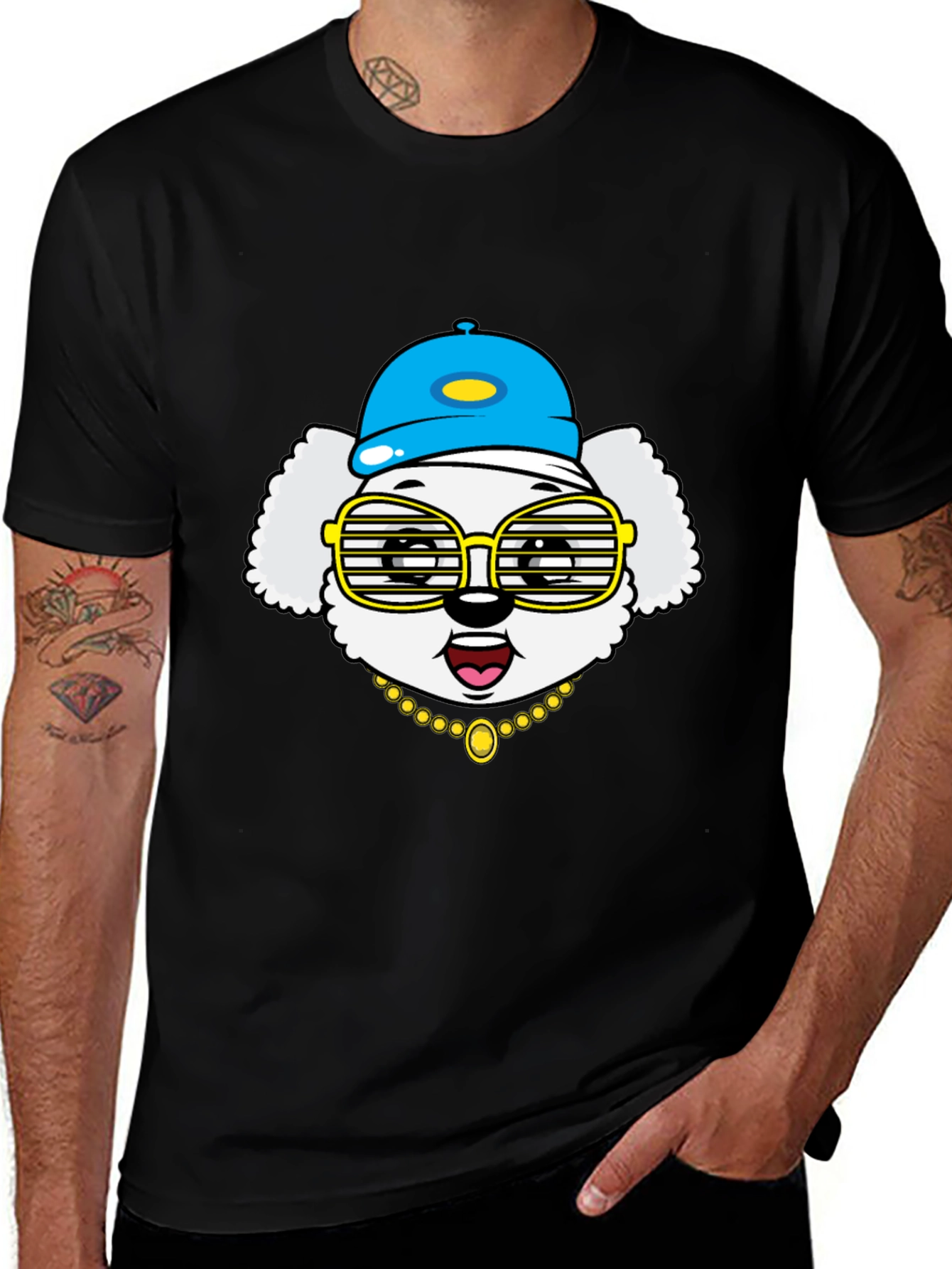 Variant 16 of Cool Cartoon Character T-Shirt