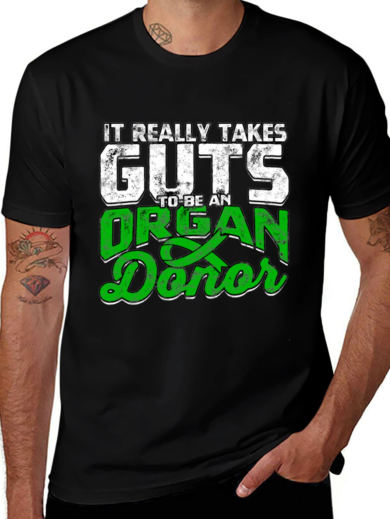 Variant 16 of Organ Donor Guts T-Shirt - Show Your Support!