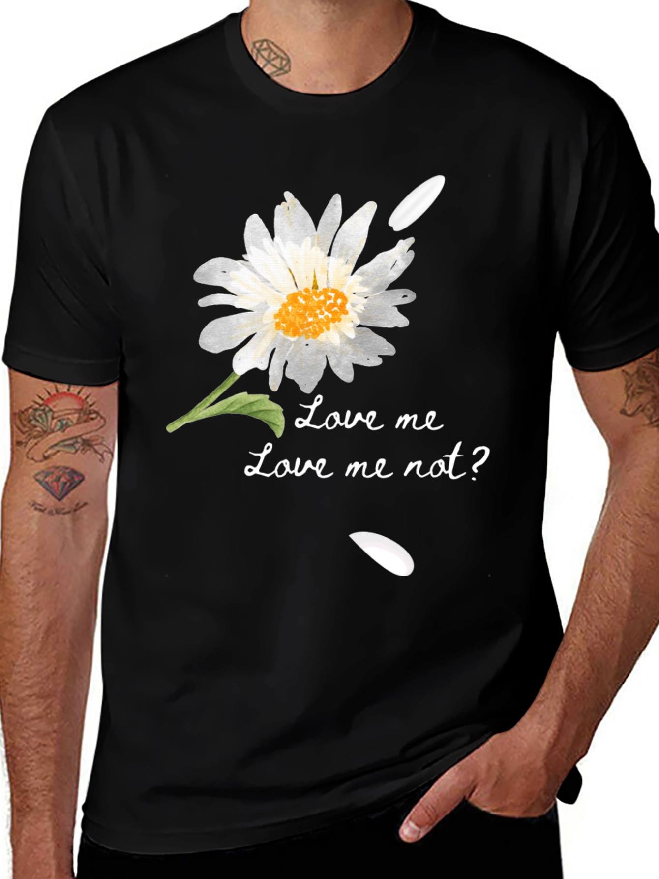 Variant 21 of Love Me, Love Me Not Floral T-Shirt
