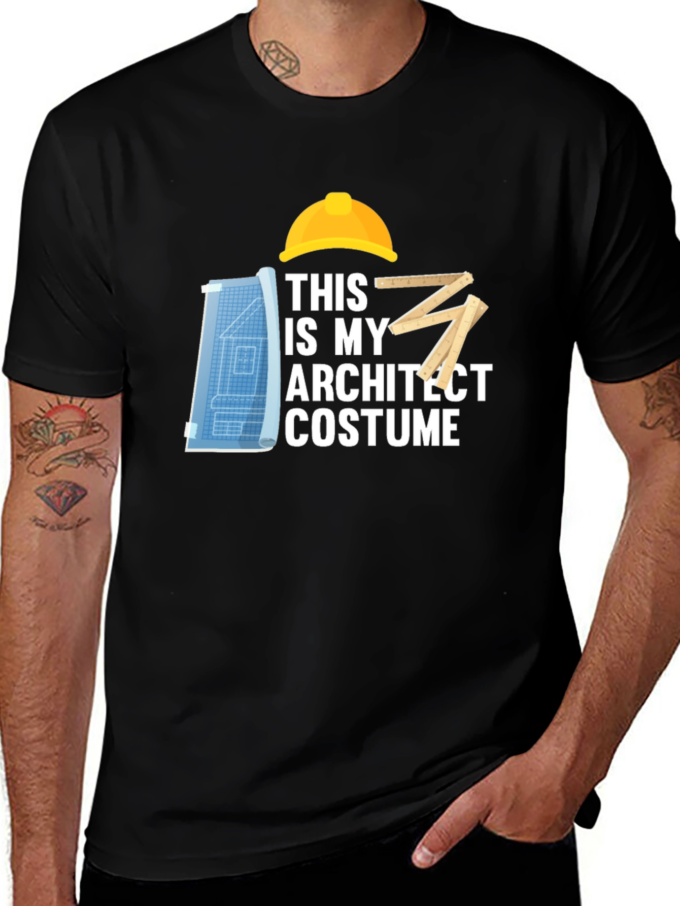Variant 28 of Funny Architect Costume T-Shirt