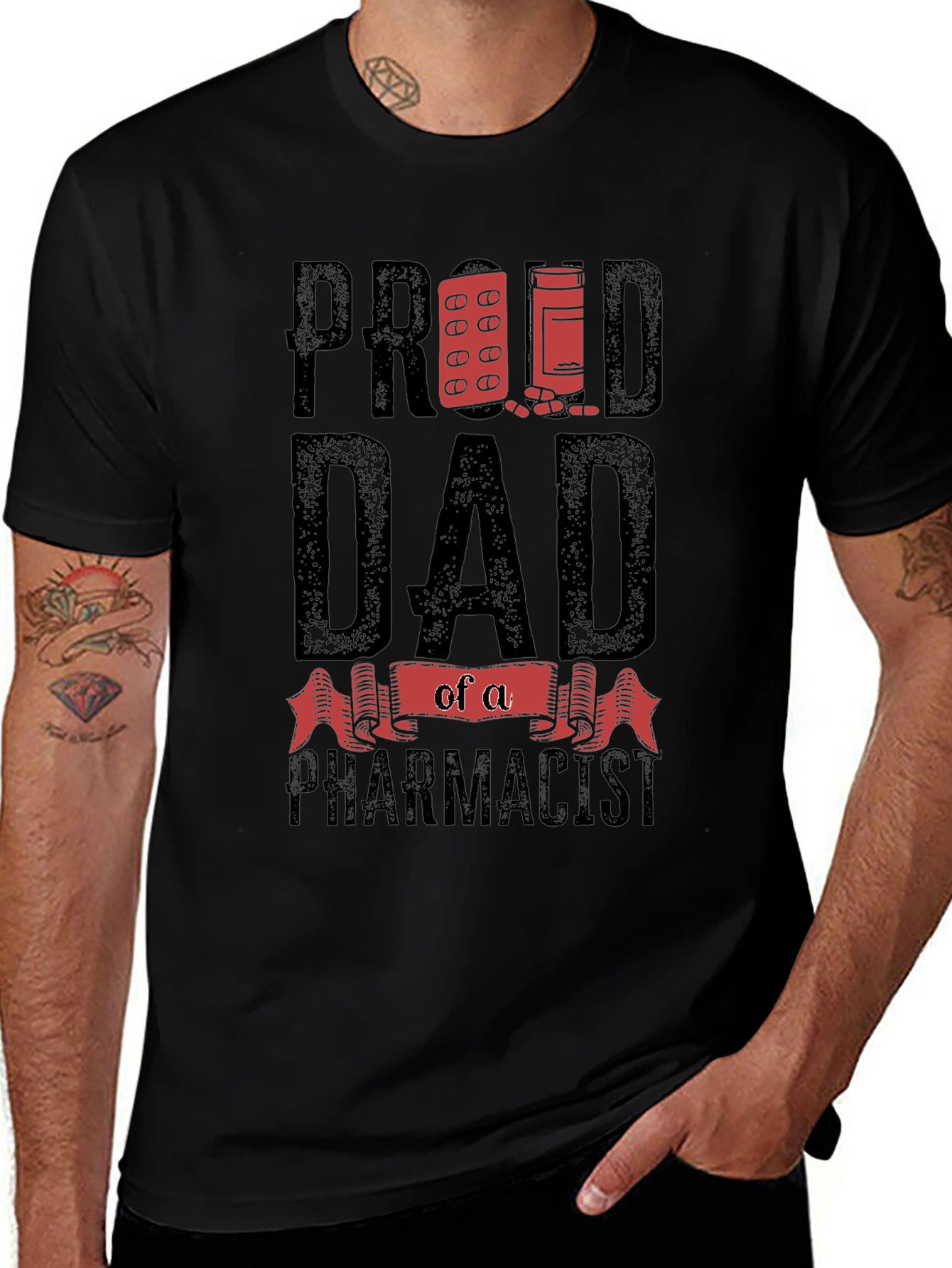 Variant 16 of Proud Dad of a Pharmacist T-Shirt