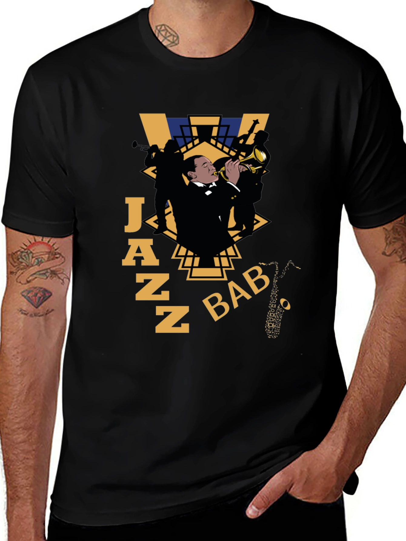 Variant 26 of Jazz Baby Graphic T-Shirt