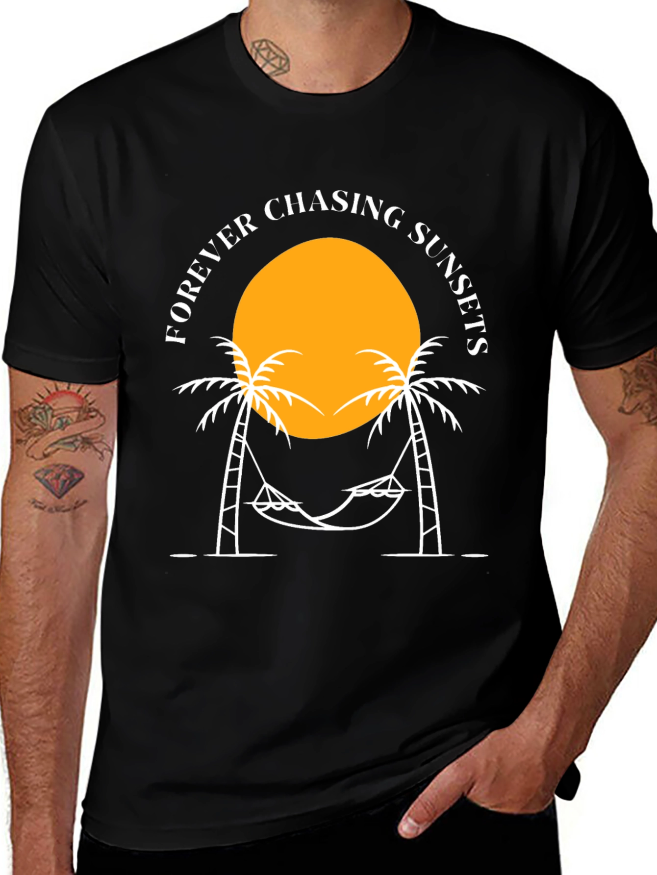 Variant 5 of Forever Chasing Sunsets T-Shirt