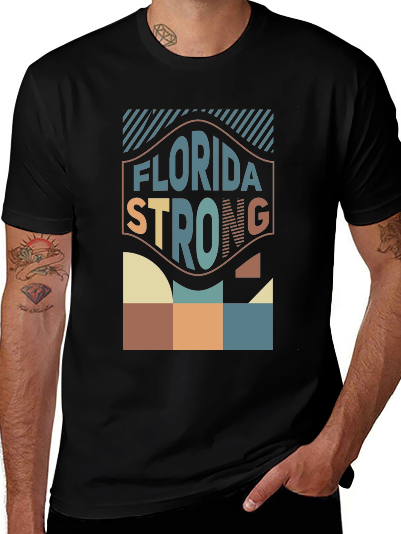 Florida Strong Graphic Tee - Casual Comfort Fit