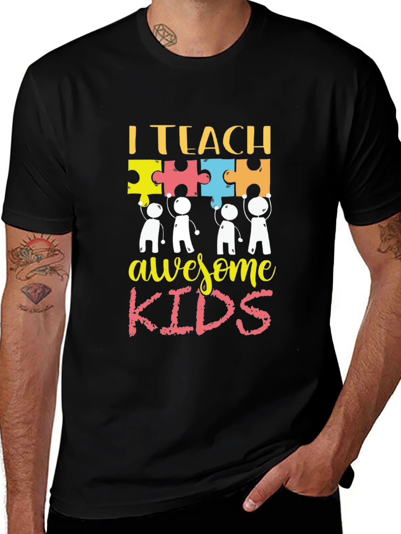 I Teach Awesome Kids T-Shirt
