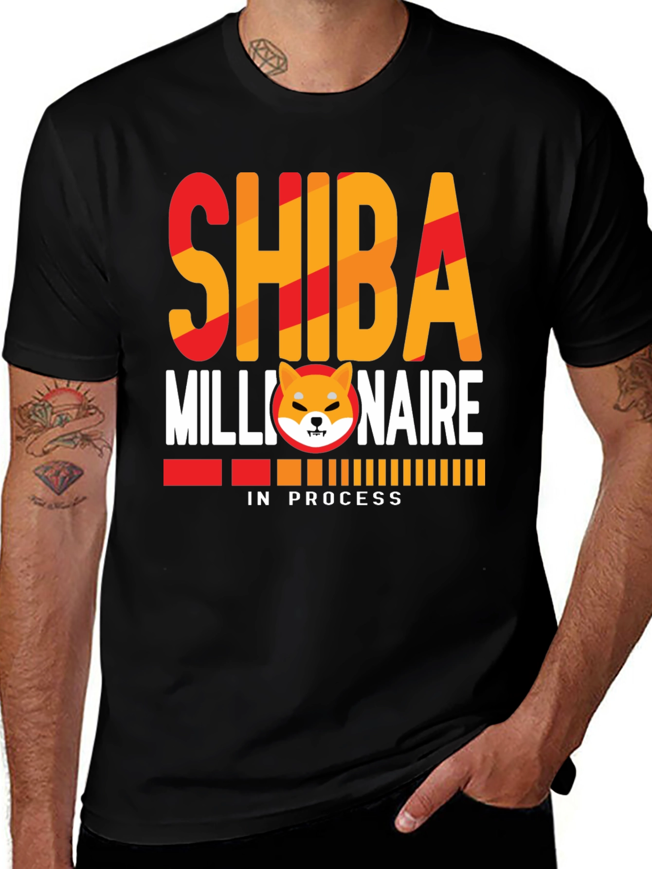 Shiba Millionaire In Progress T-Shirt