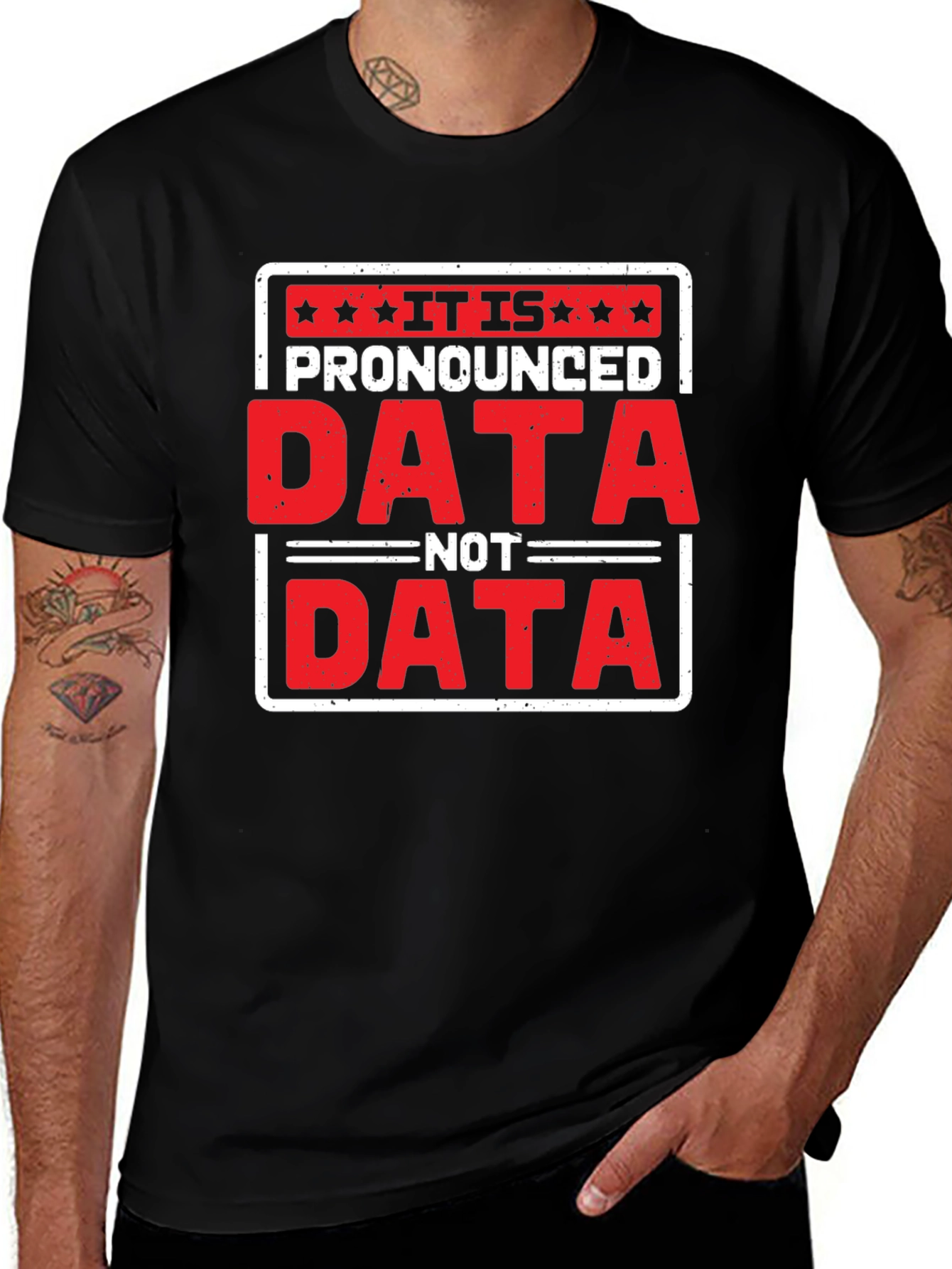 Funny Data Pronunciation T-Shirt