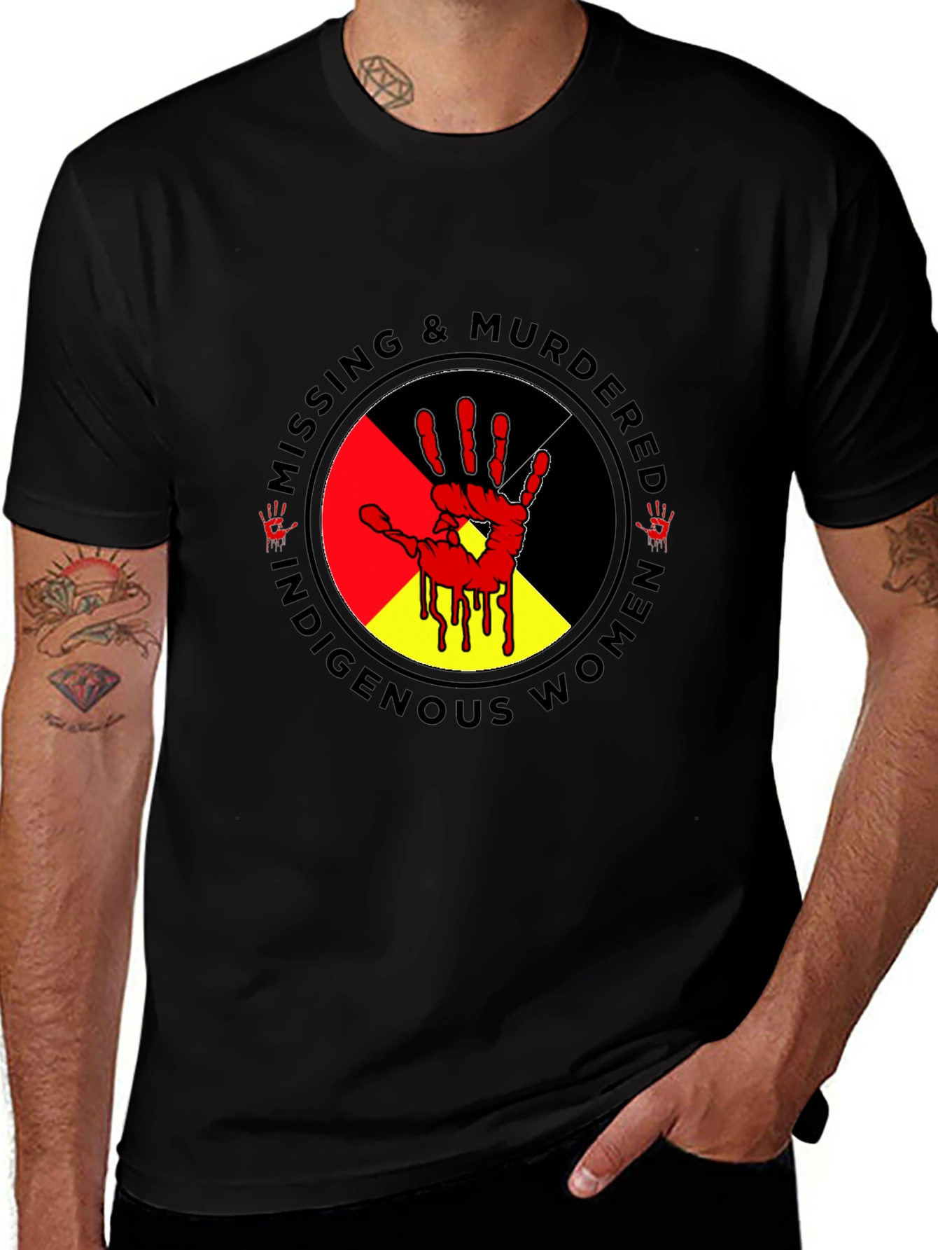 Variant 17 of MMIW Awareness Graphic Tee